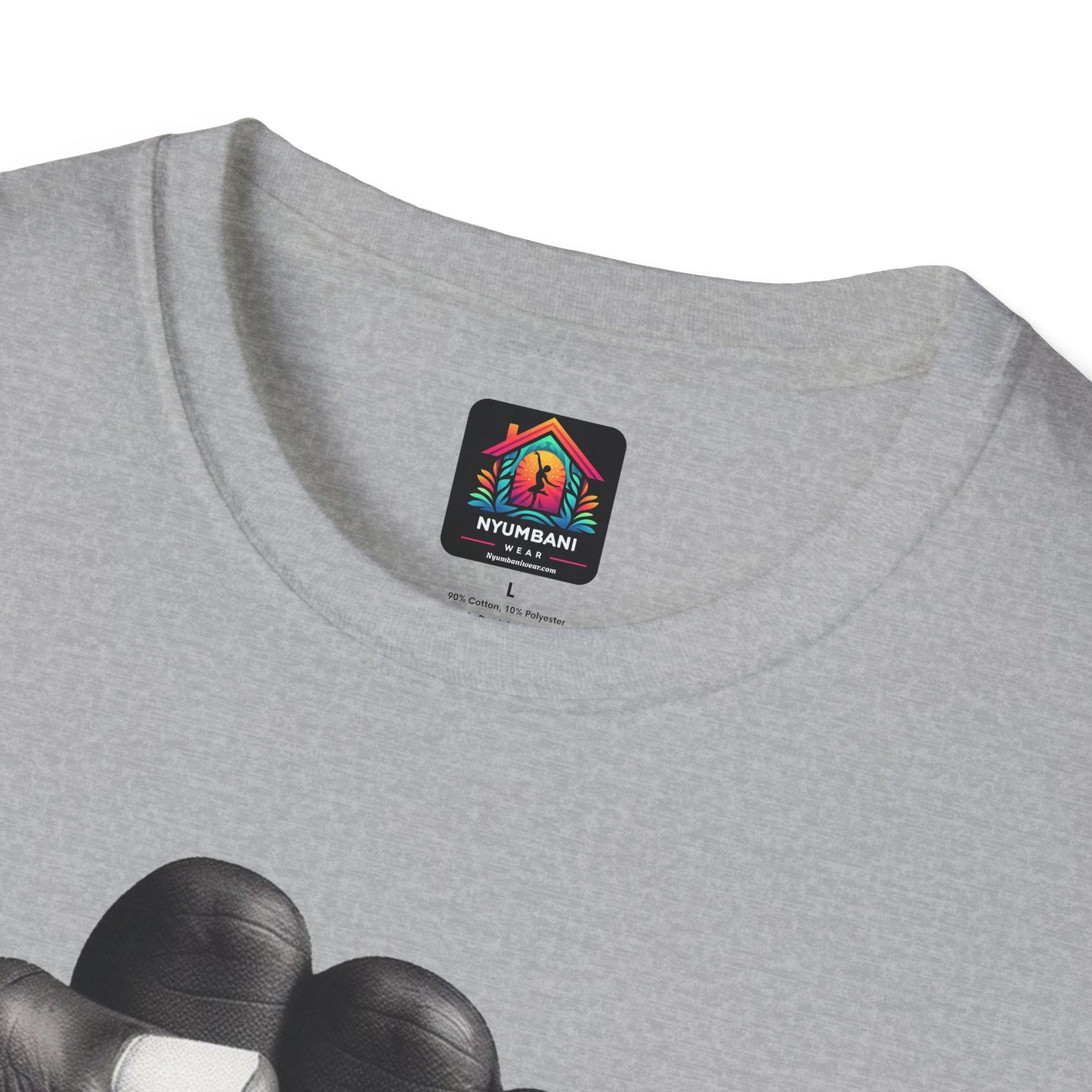 Kenyan Aluta Continua Unisex T-Shirt with Black Fist and Kenyan Flag