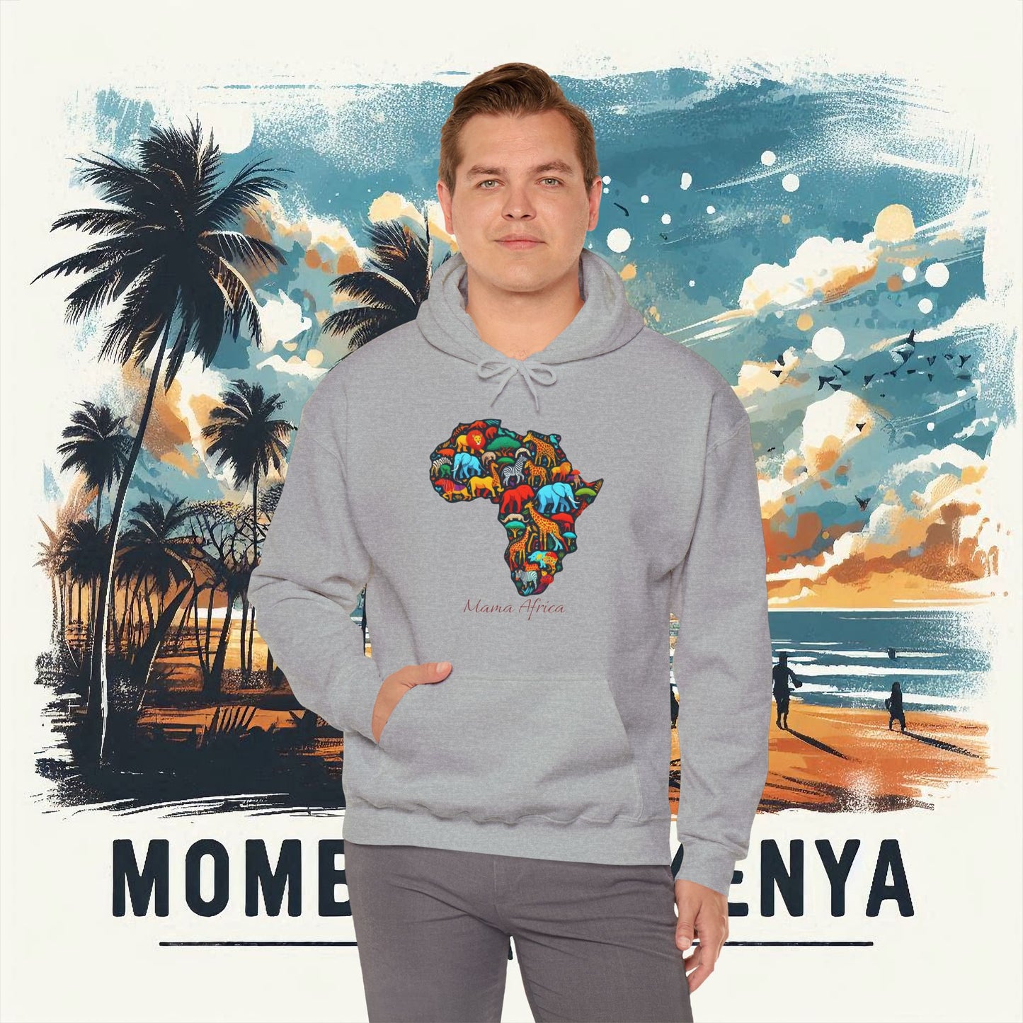 Mama Africa Unisex Heavy Blend™ Hooded Sweatshirt
