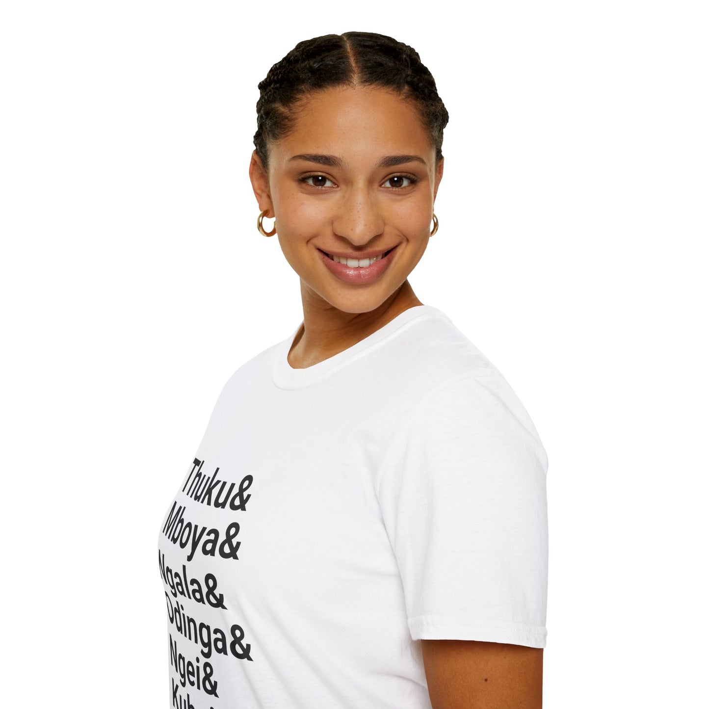Kenyan Freedom Fighters White T-Shirt