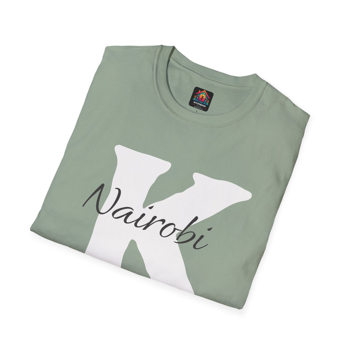Graphic Tee: K with Nairobi Unisex Softstyle T-Shirt