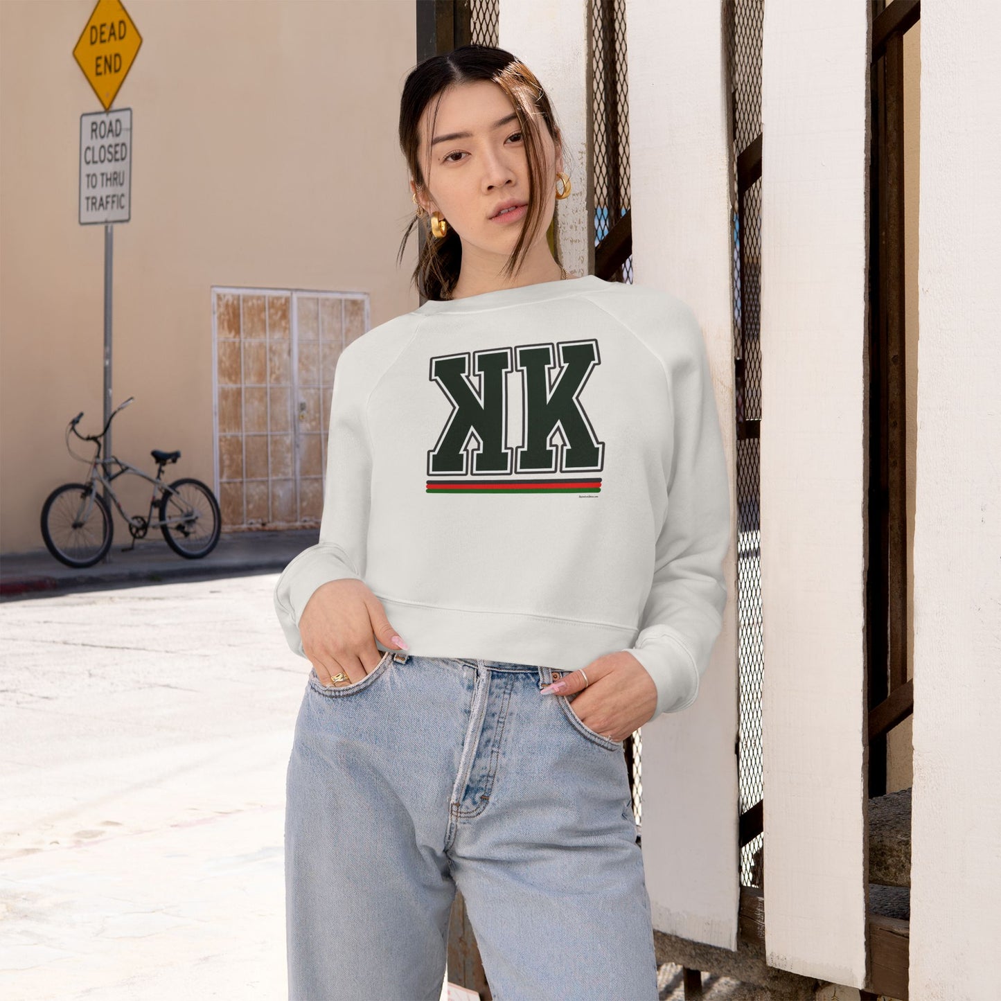 Cropped Fleece Pullover Kenyan Women
