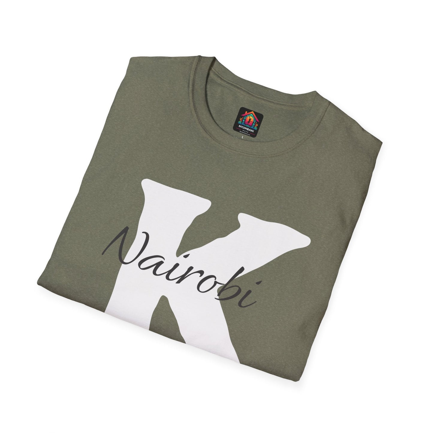 Graphic Tee: K with Nairobi Unisex Softstyle T-Shirt