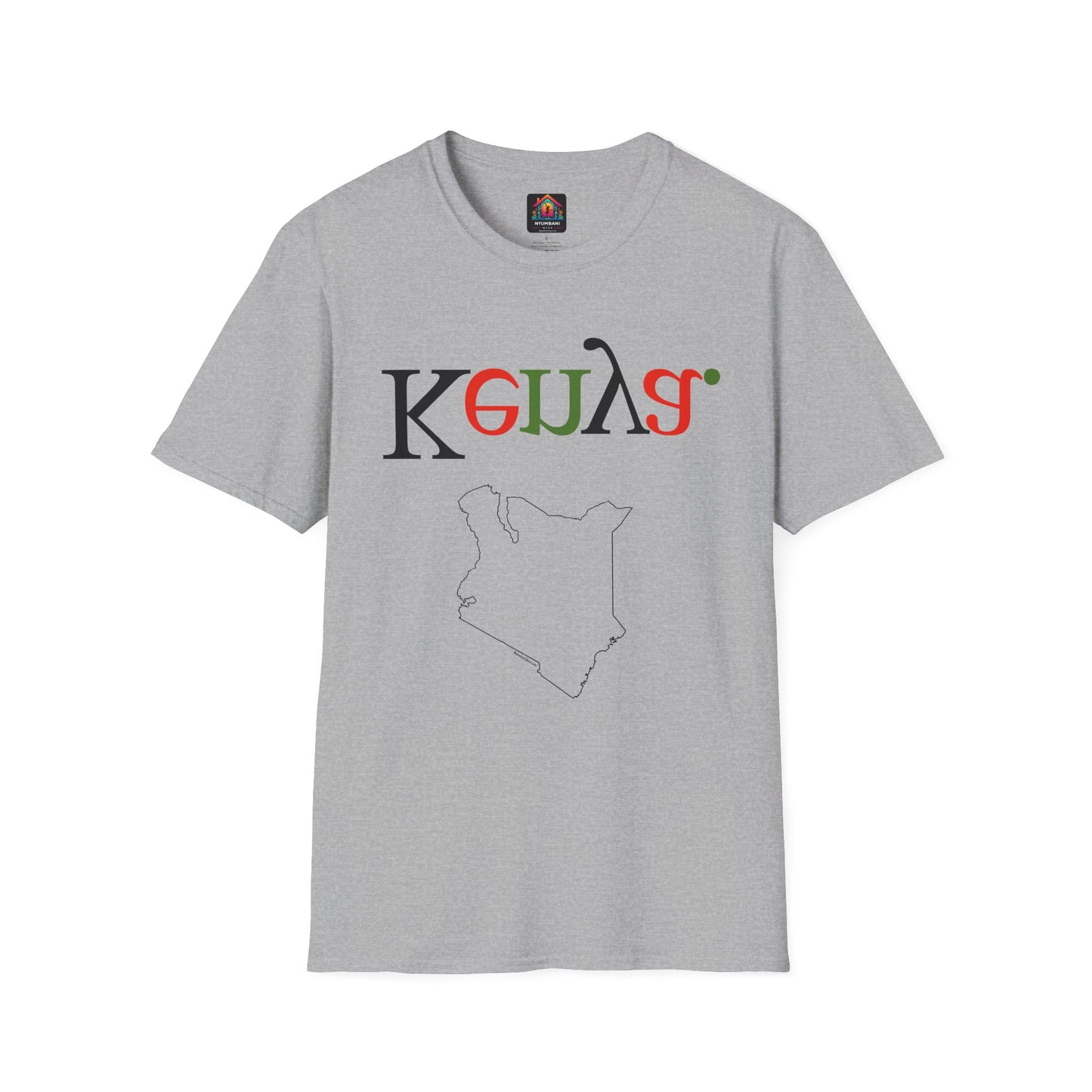 Inverted Tee - Kenya Inspired Unisex T-Shirt