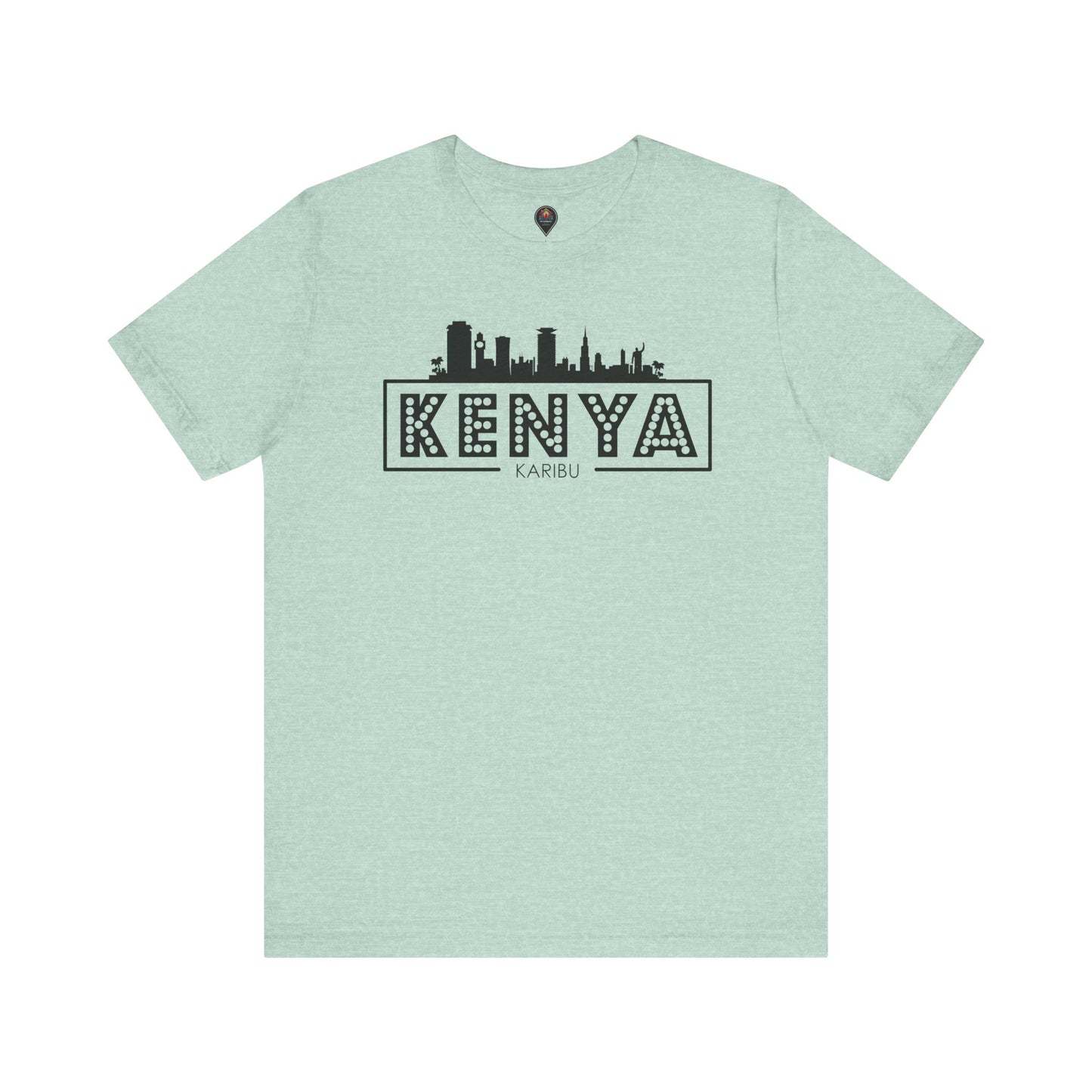 Kenya Karibu Travel Tee - Celebrate Culture & Travel