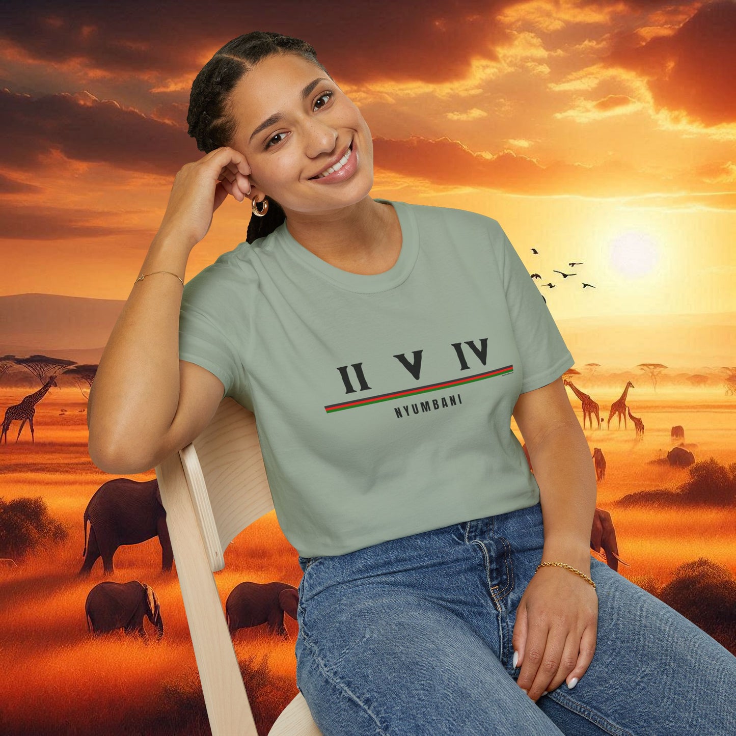 Kenya 254 Home Unisex T-Shirt