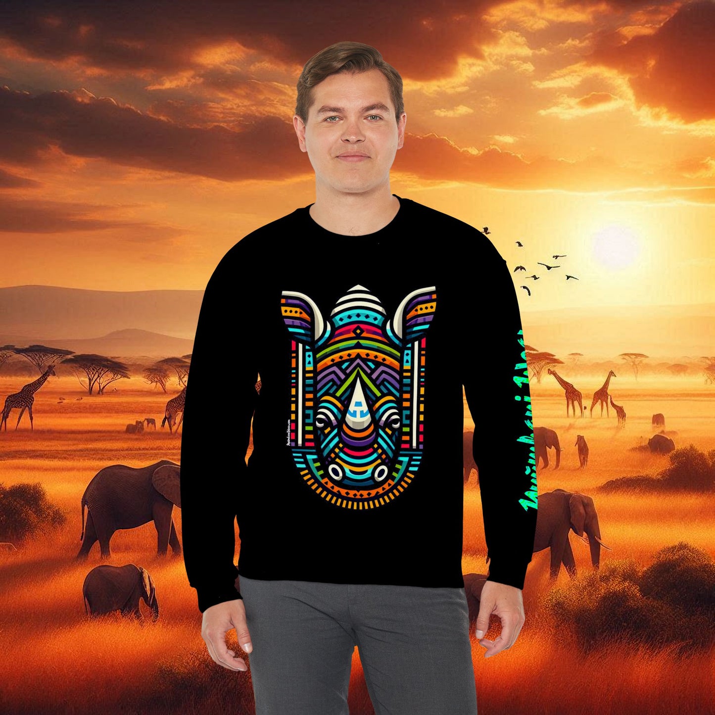 Rhino Unisex Heavy Blend™ Crewneck Sweatshirt