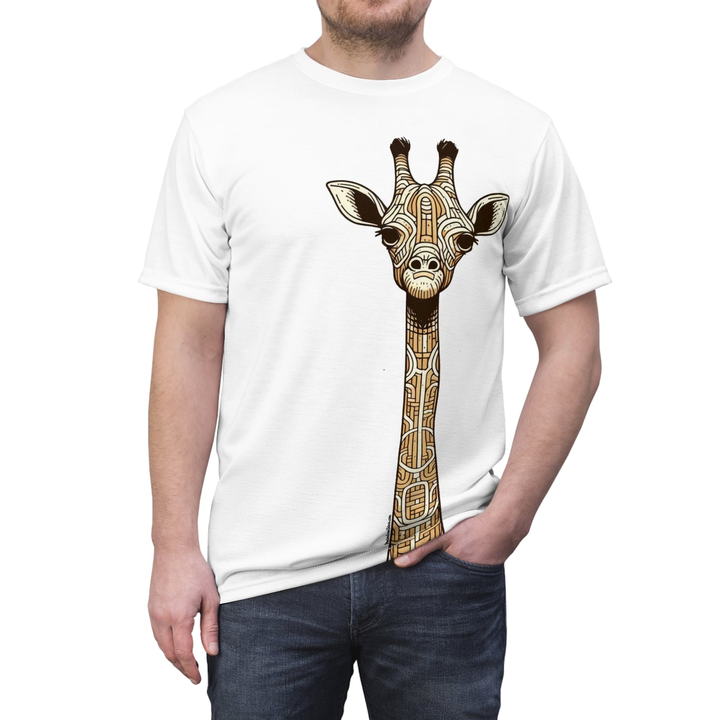 Tall Giraffe Print Tee