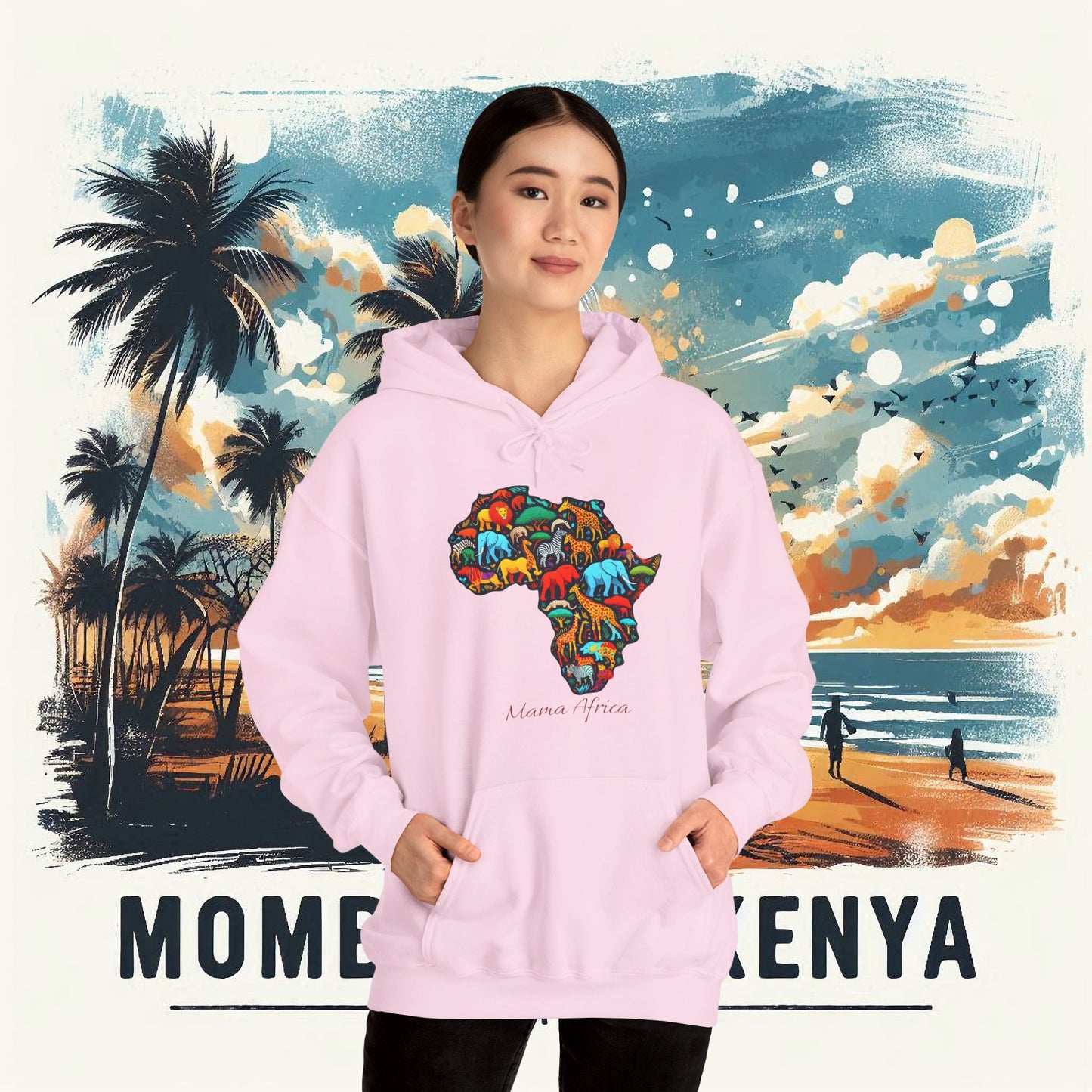 Mama Africa Unisex Heavy Blend™ Hooded Sweatshirt