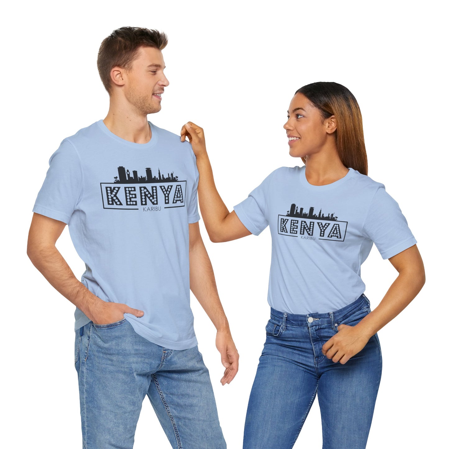 Kenya Karibu Travel Tee - Celebrate Culture & Travel