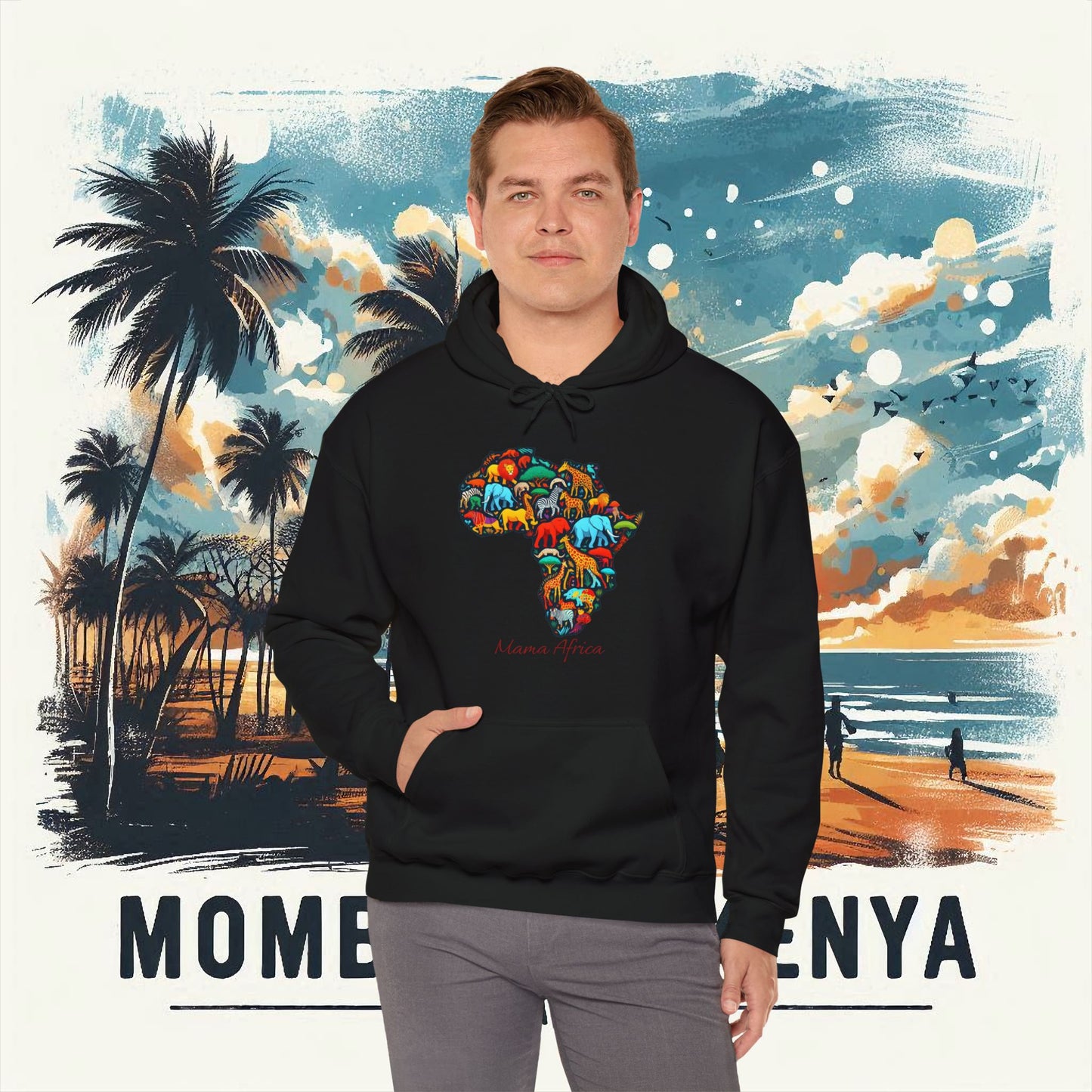 Mama Africa Unisex Heavy Blend™ Hooded Sweatshirt