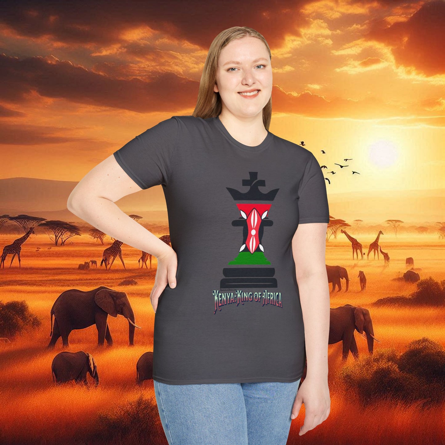Kenya King of Africa Elevation T-Shirt