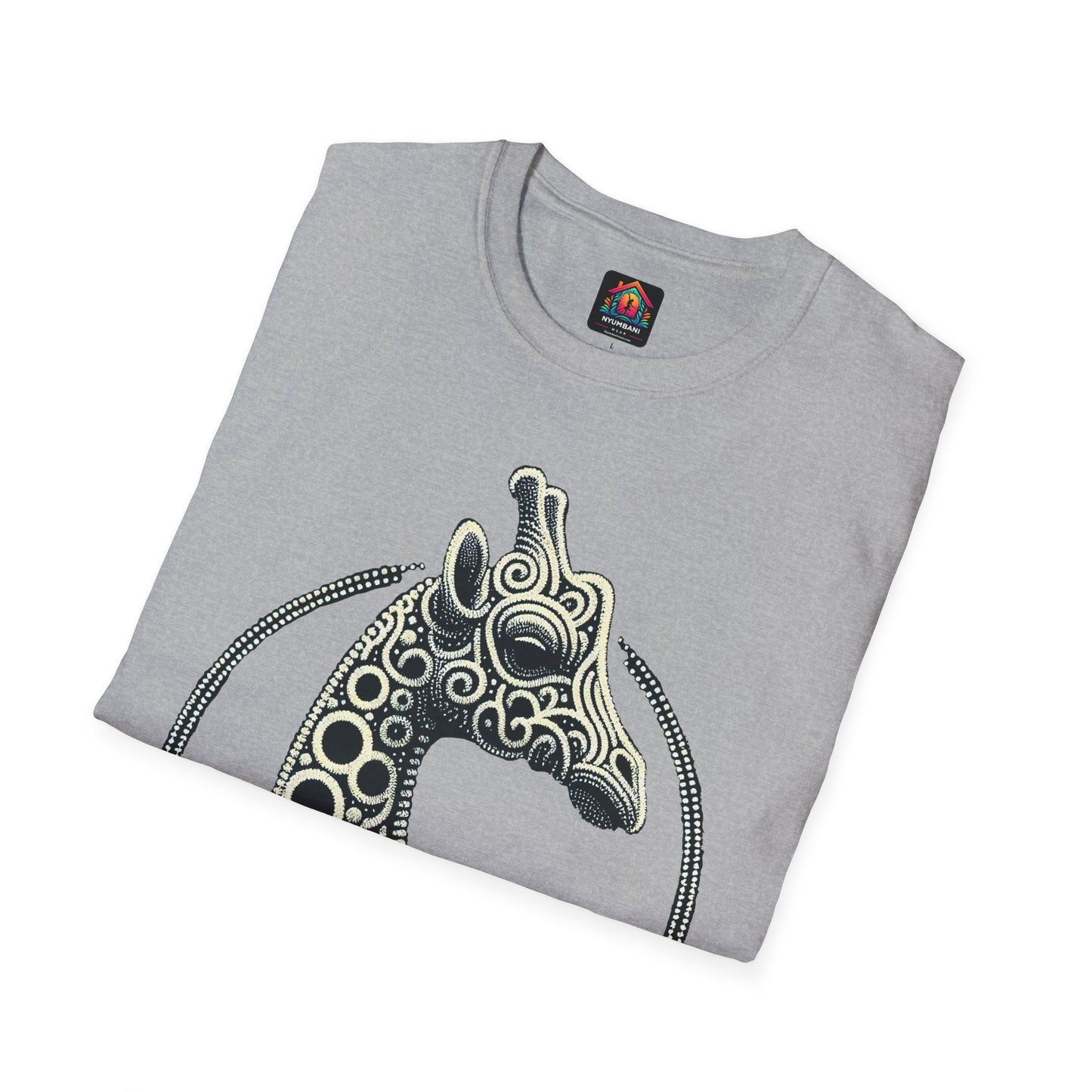 Beaded Giraffe T-Shirt - Kenya and Africa Inspired