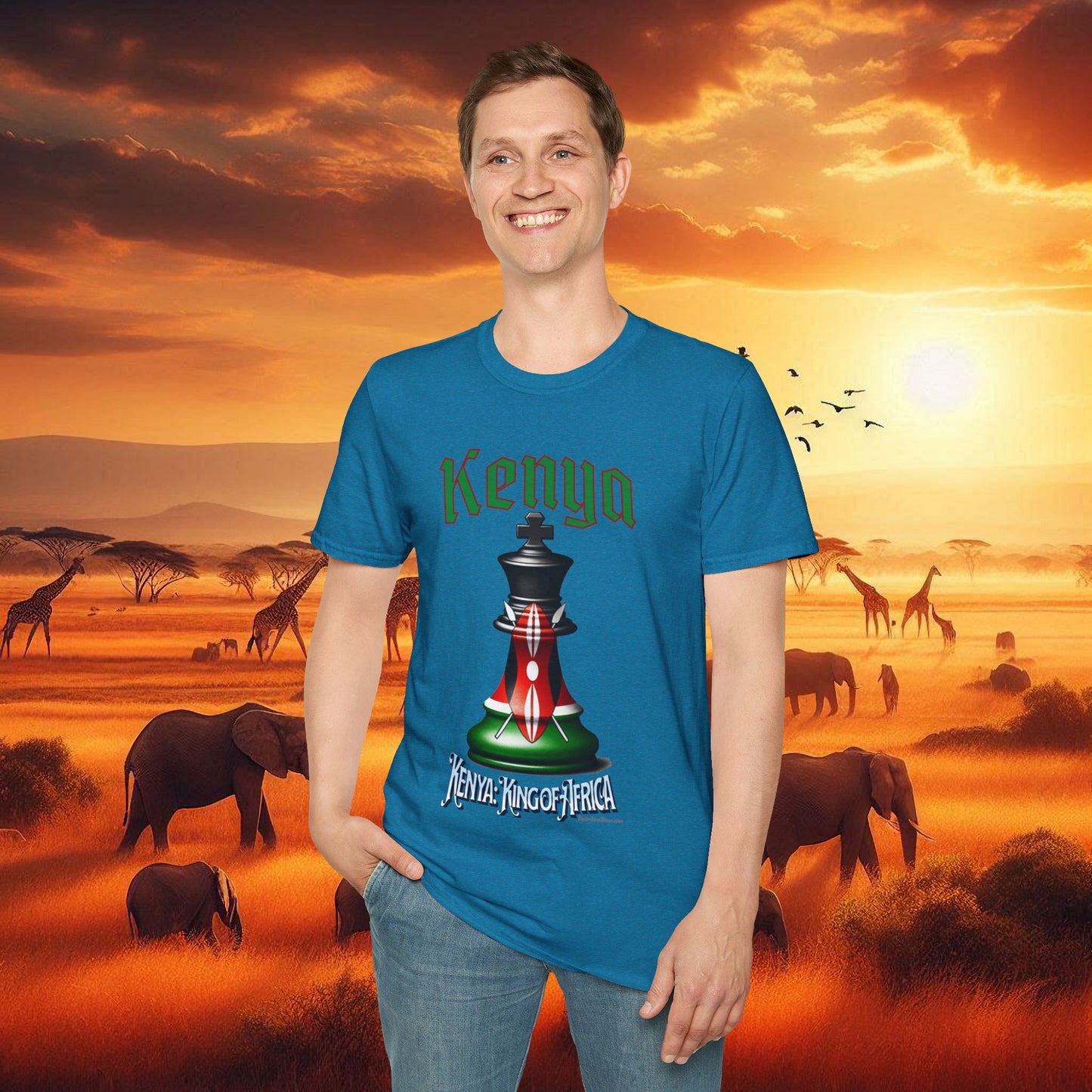 Kenya King of Africa T-Shirt