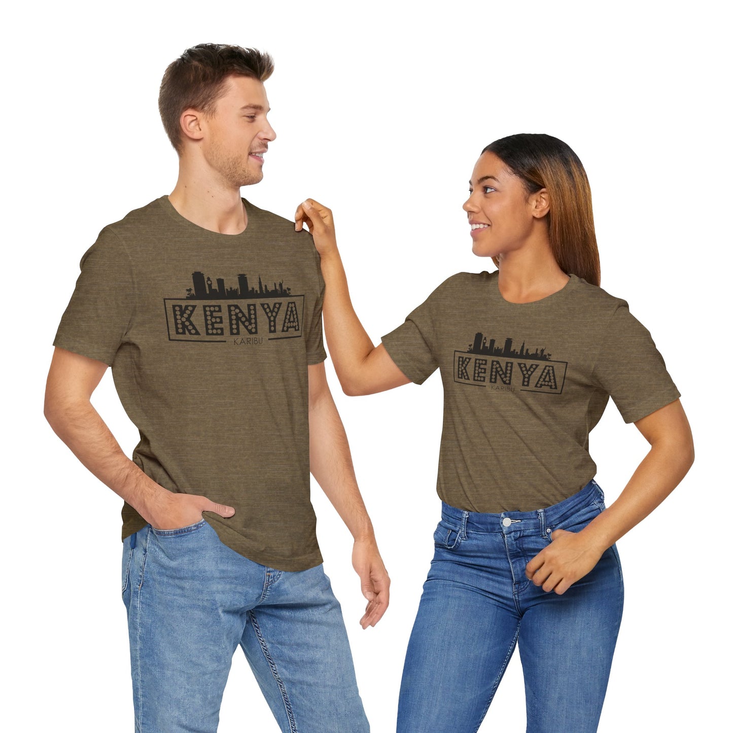 Kenya Karibu Travel Tee - Celebrate Culture & Travel