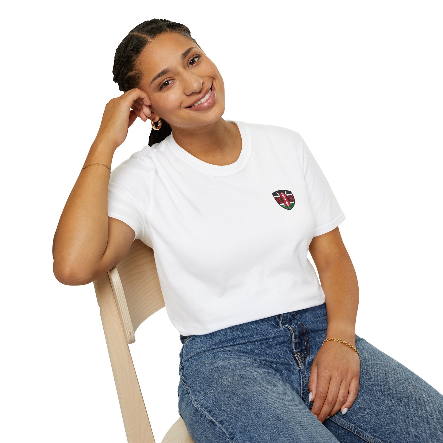 Kenyan Freedom Fighters Full List White T-Shirt