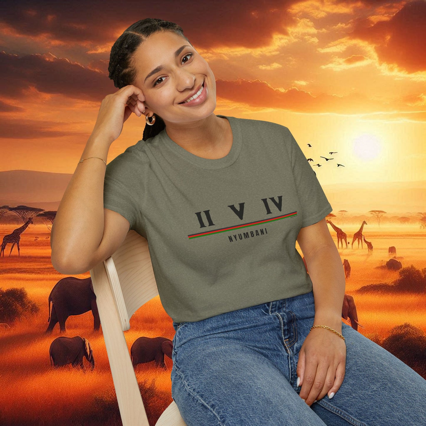 Kenya 254 Home Unisex T-Shirt