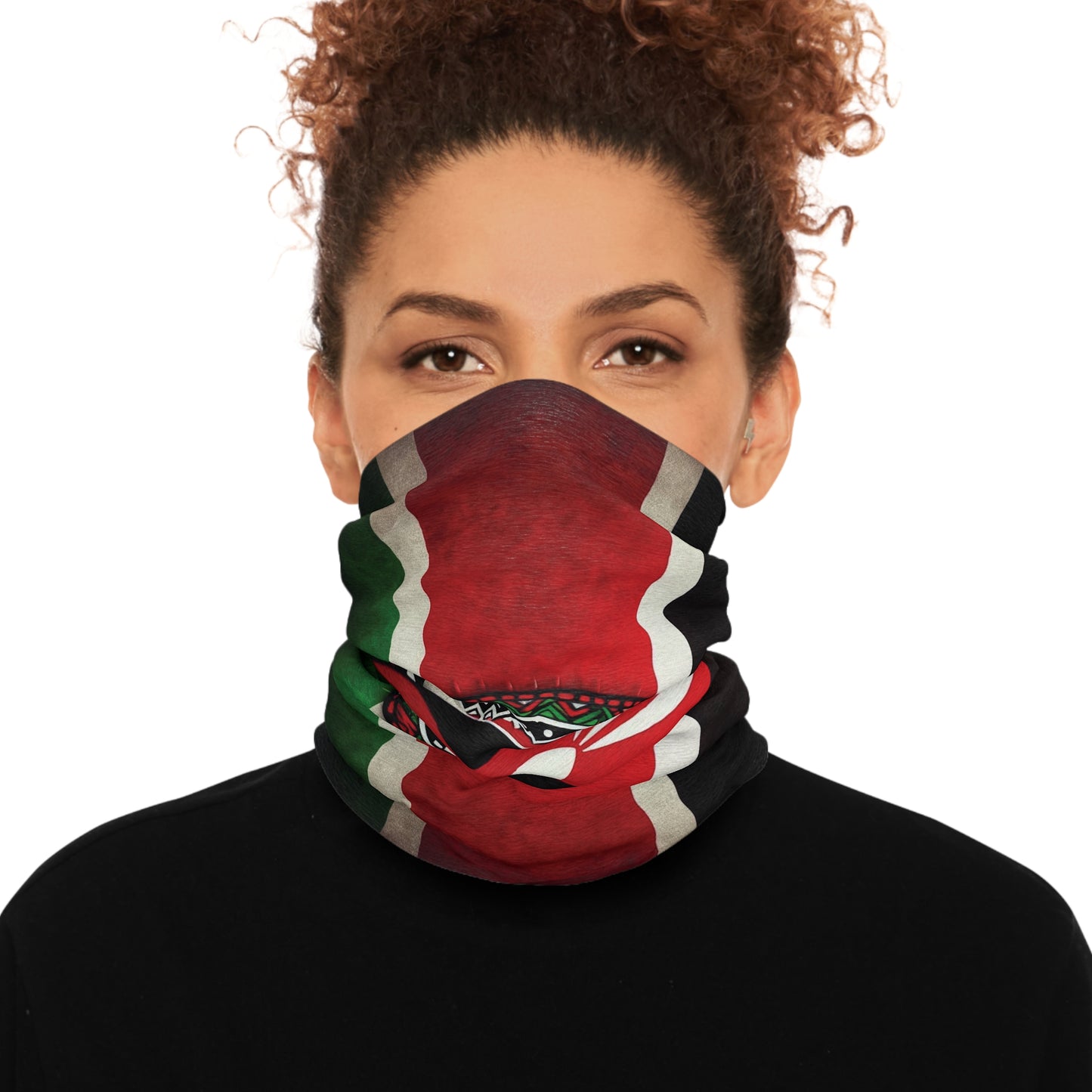 Kenyan Flag Tube Scarf