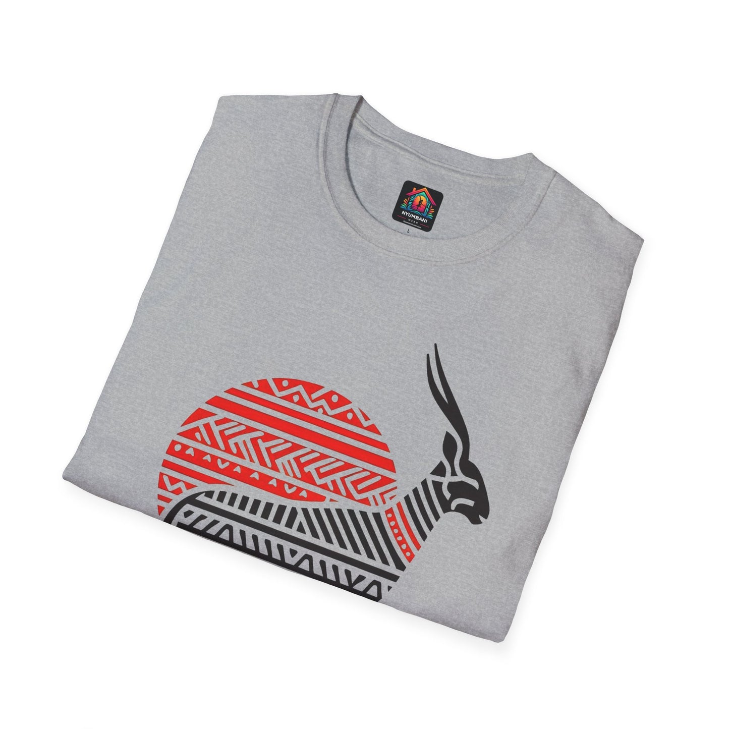 African Bead Style Impala T-Shirt