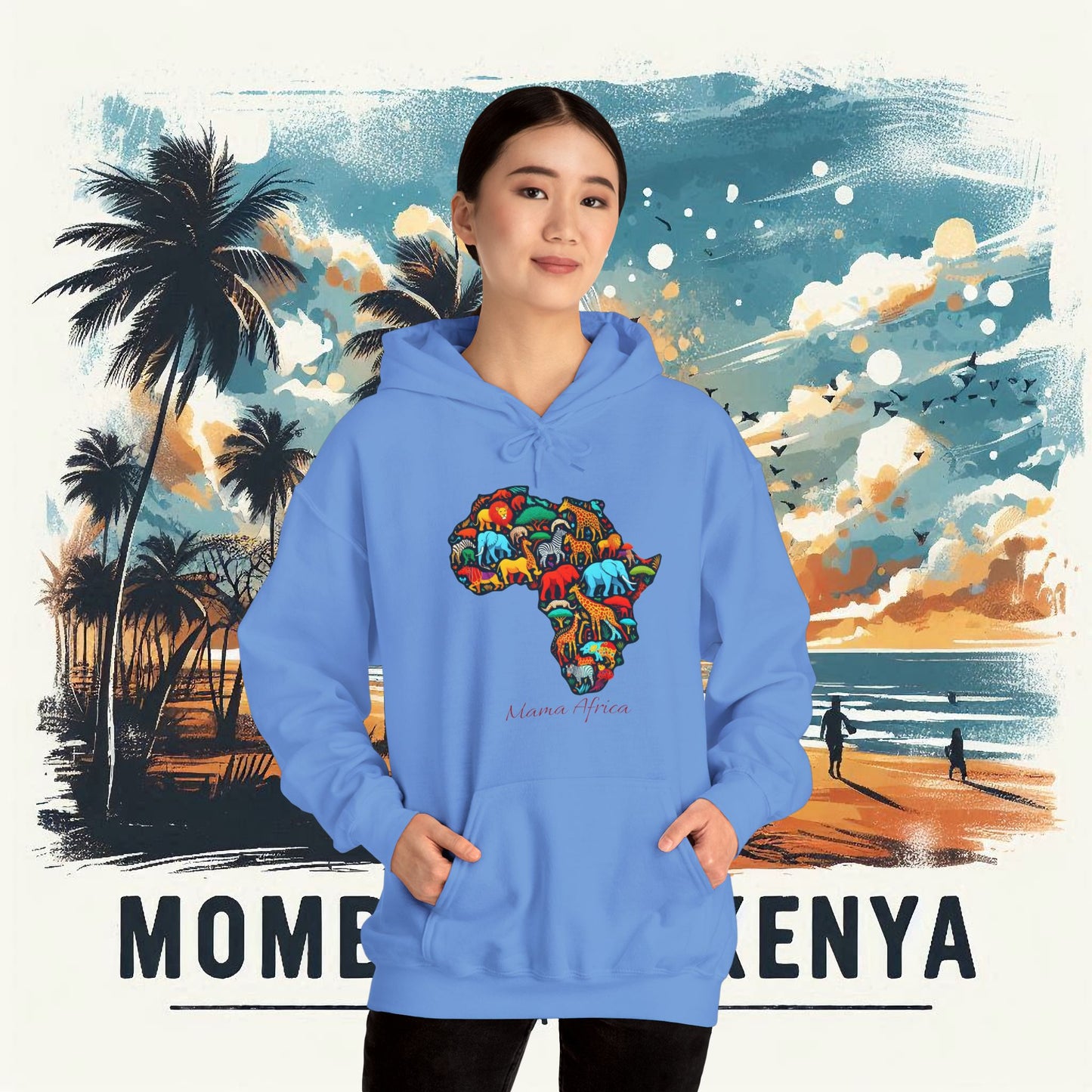 Mama Africa Unisex Heavy Blend™ Hooded Sweatshirt
