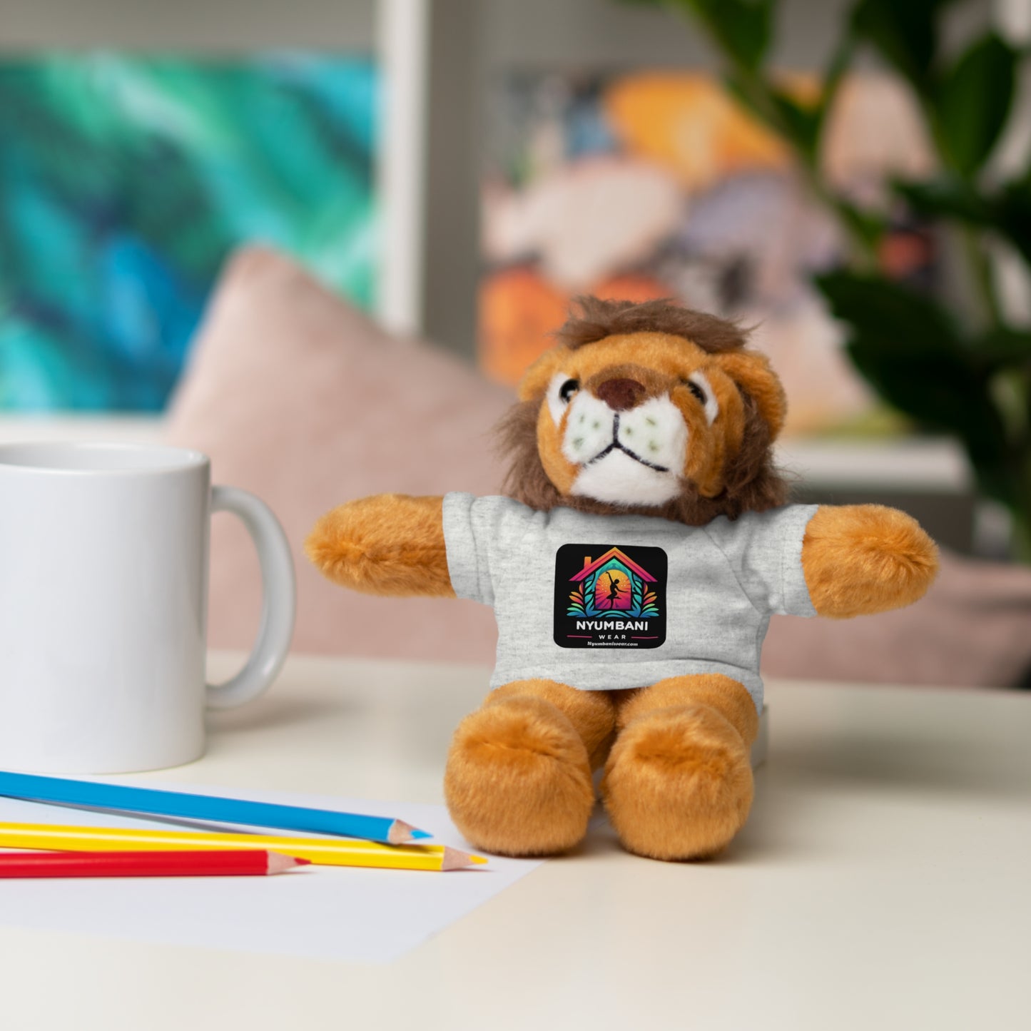 Nyumbani Wear Stuffed Lion