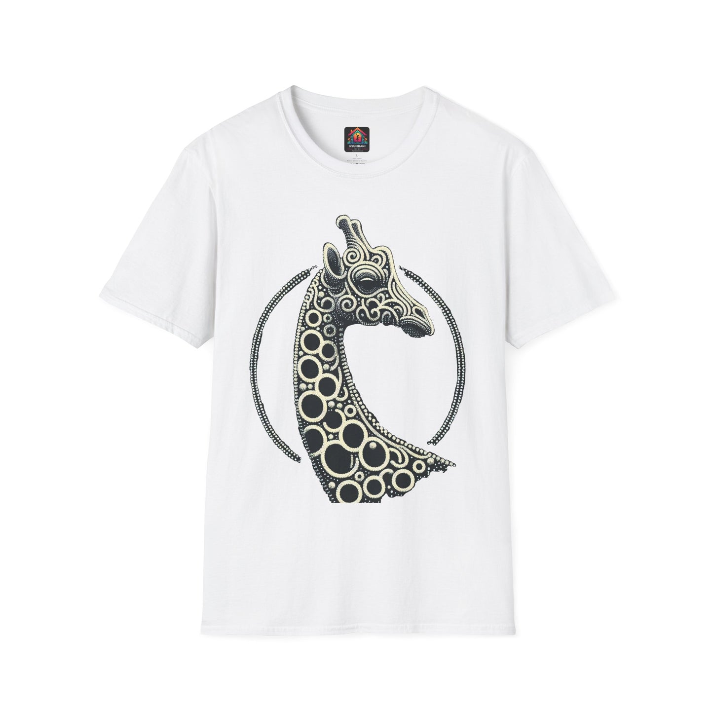 Beaded Giraffe T-Shirt - Kenya and Africa Inspired