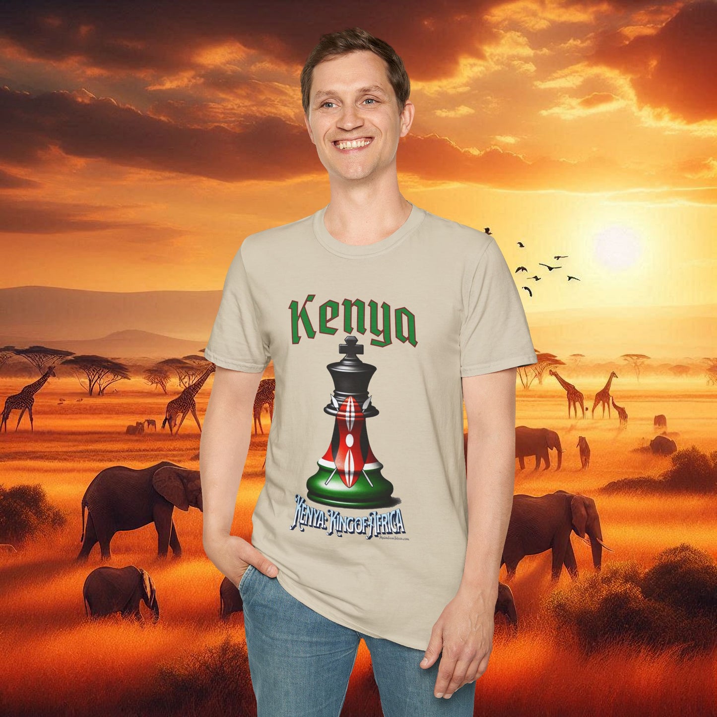 Kenya King of Africa T-Shirt
