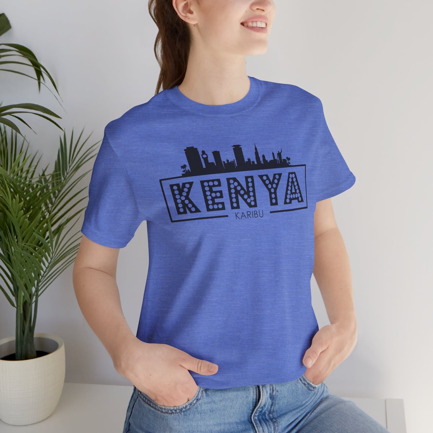 Kenya Karibu Travel Tee - Celebrate Culture & Travel