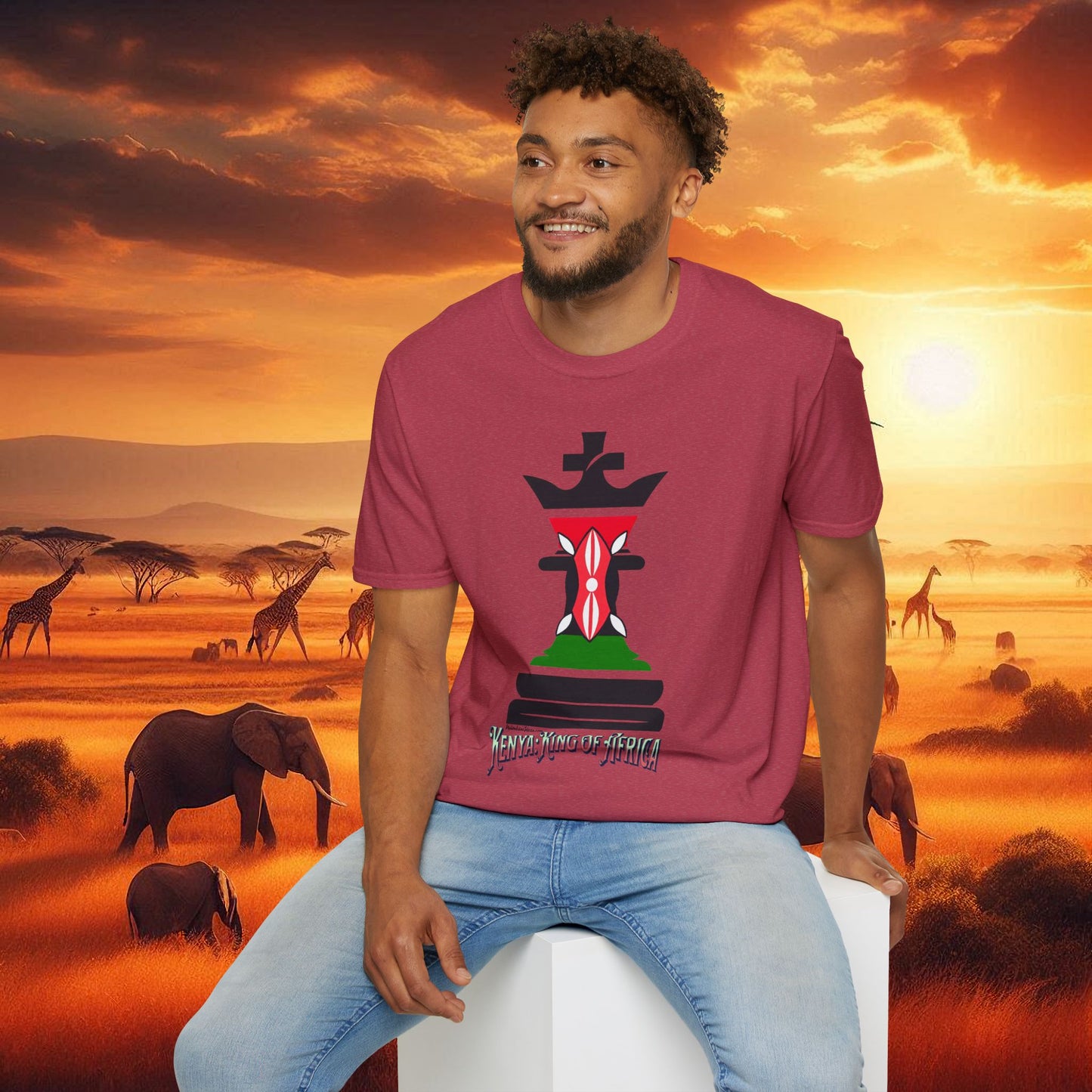 Kenya King of Africa Elevation T-Shirt