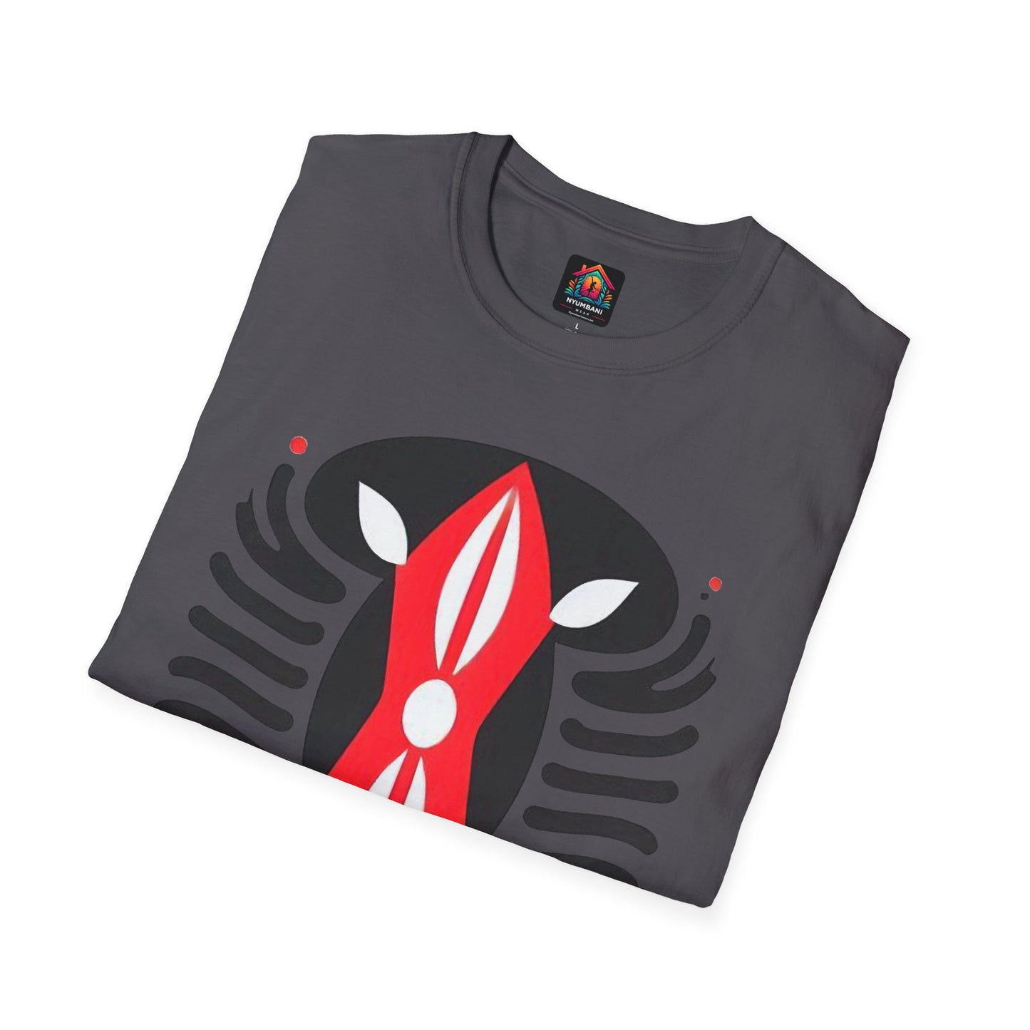 Kenyan Abstract Shield Unisex Softstyle T-Shirt