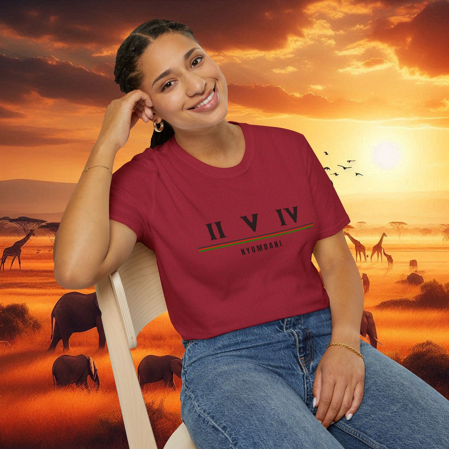 Kenya 254 Home Unisex T-Shirt