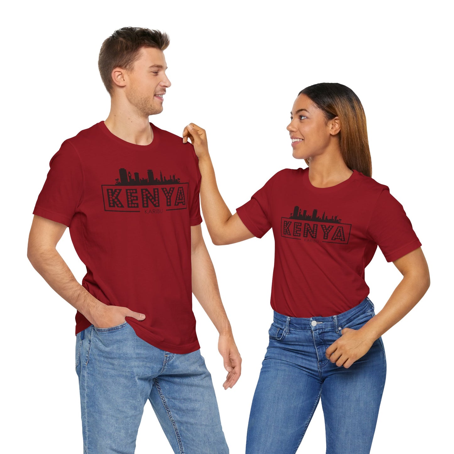Kenya Karibu Travel Tee - Celebrate Culture & Travel