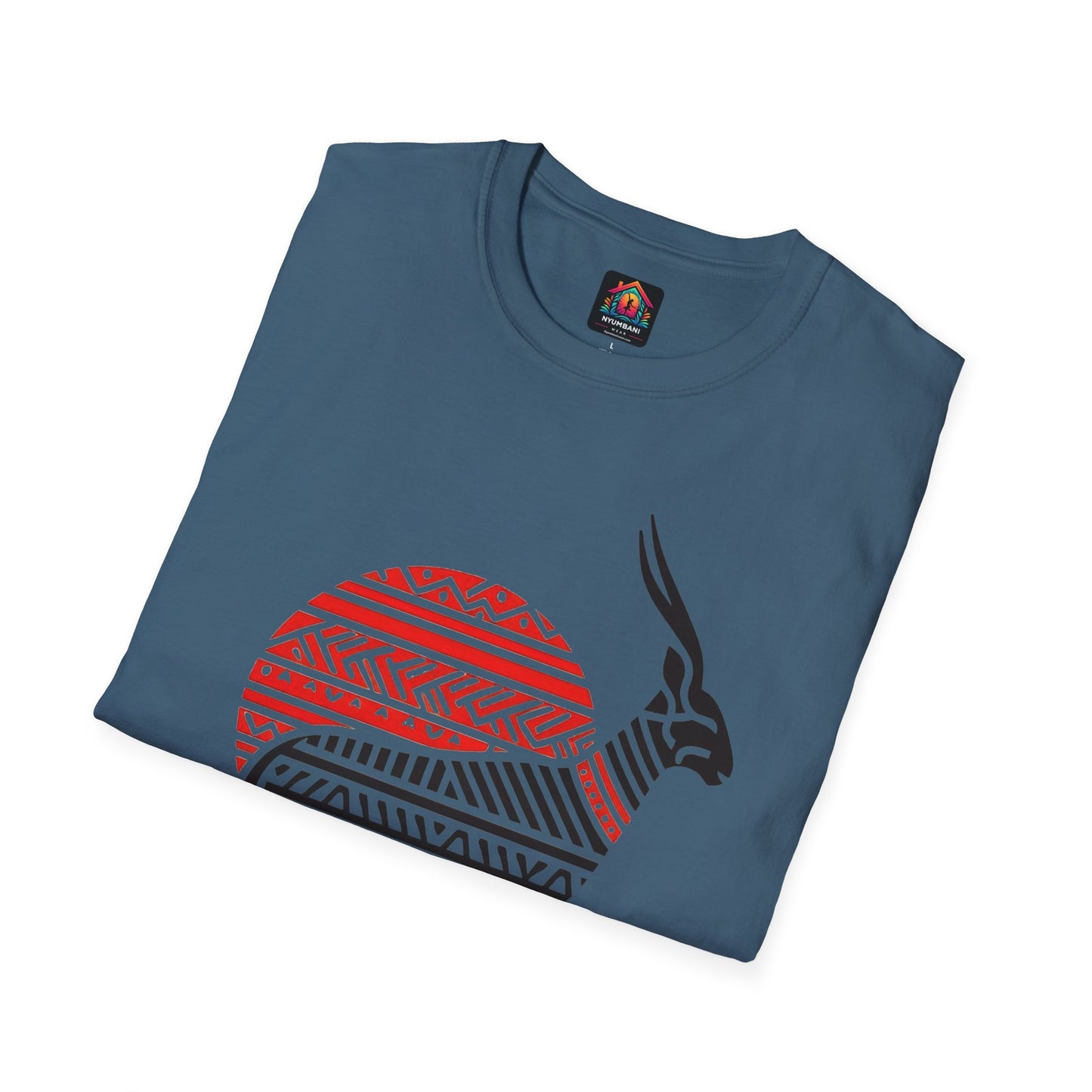 African Bead Style Impala T-Shirt