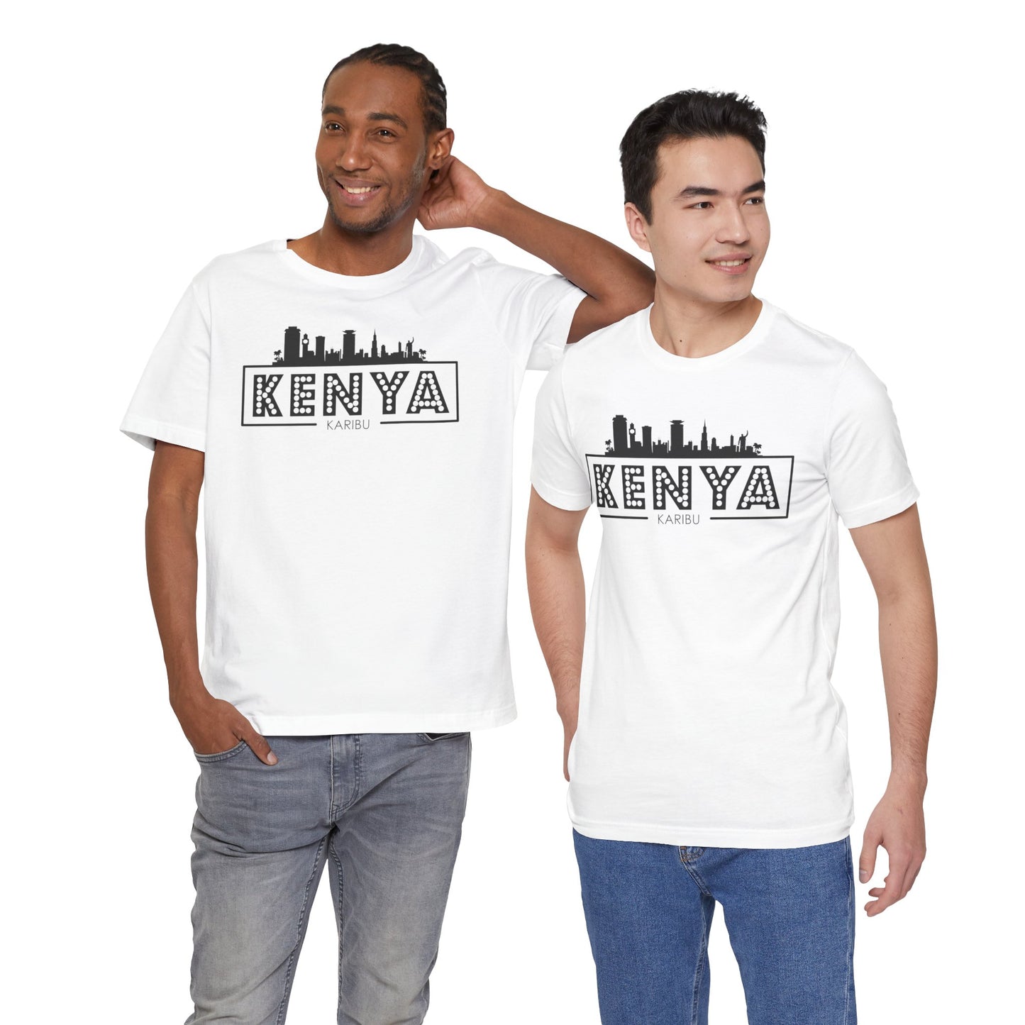 Kenya Karibu Travel Tee - Celebrate Culture & Travel