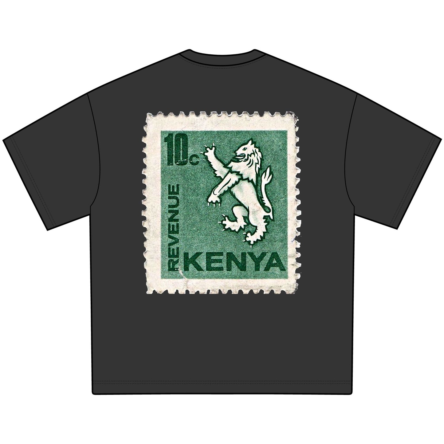 Men's Oversize Tee - Good Old Times Distressed T-Shirt