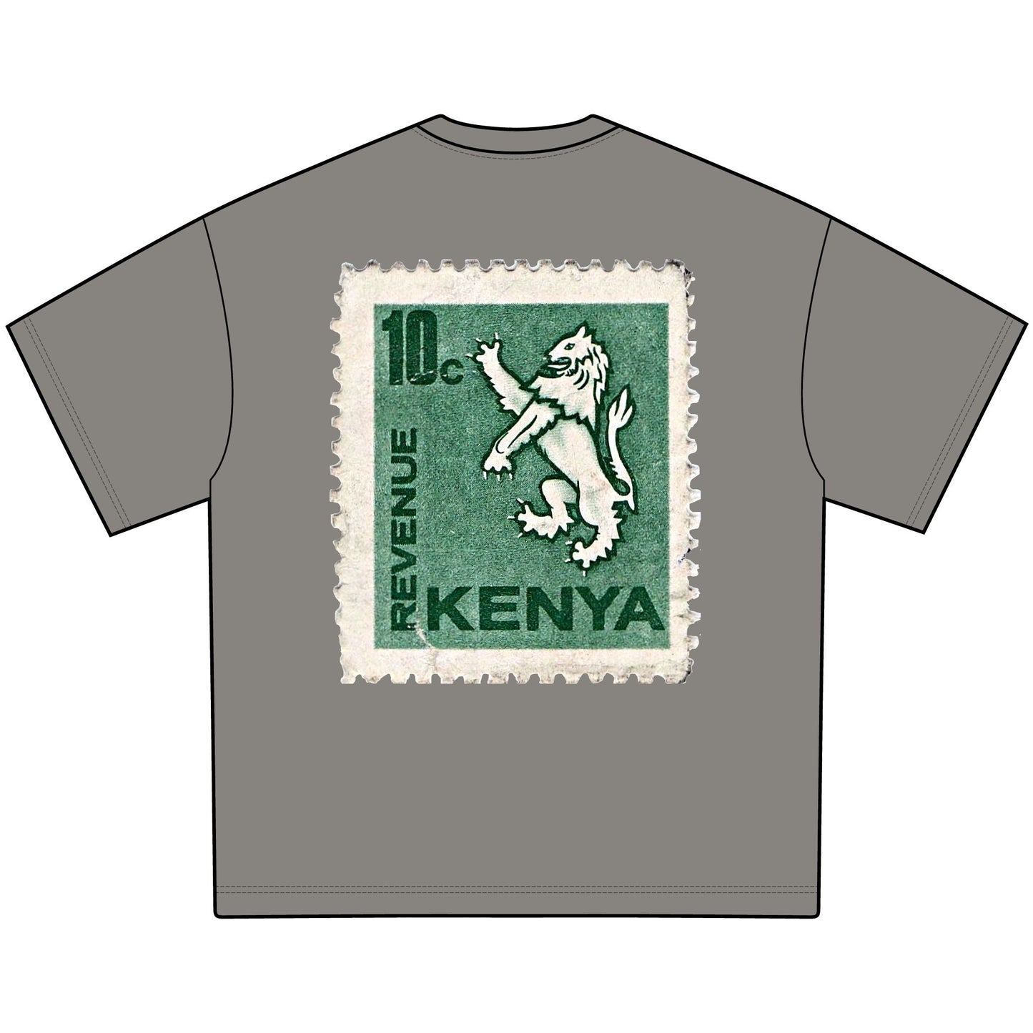 Men's Oversize Tee - Good Old Times Distressed T-Shirt