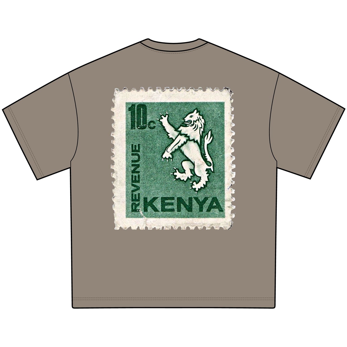 Men's Oversize Tee - Good Old Times Distressed T-Shirt