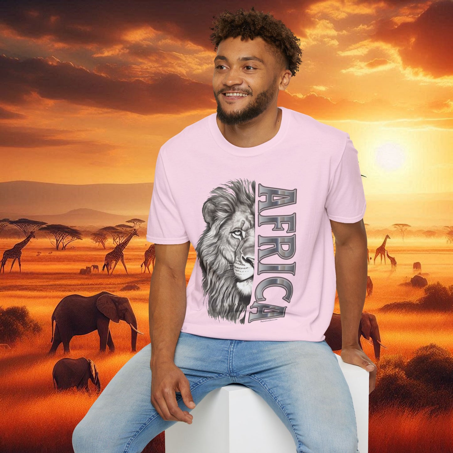 Lion Africa T-Shirt - Unisex