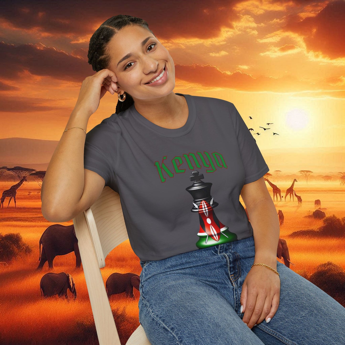 Kenya King of Africa T-Shirt