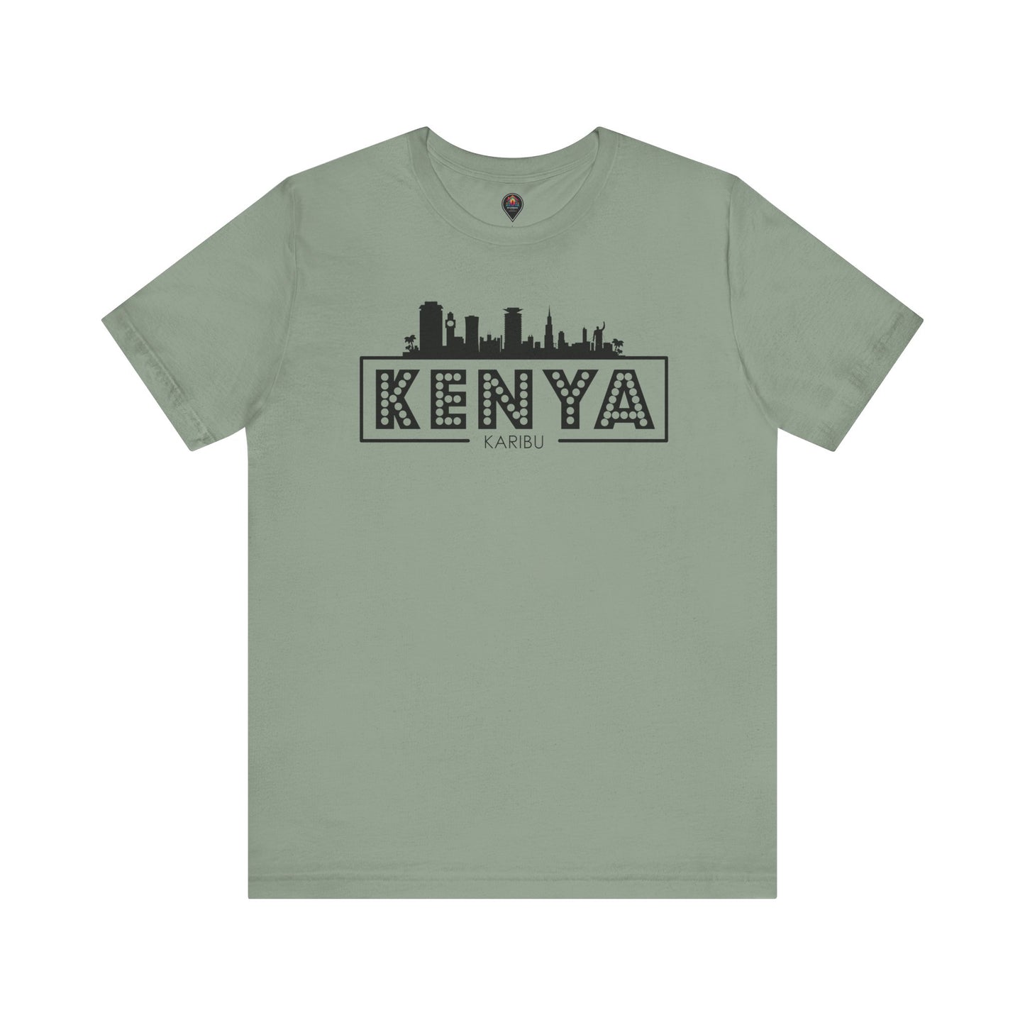 Kenya Karibu Travel Tee - Celebrate Culture & Travel