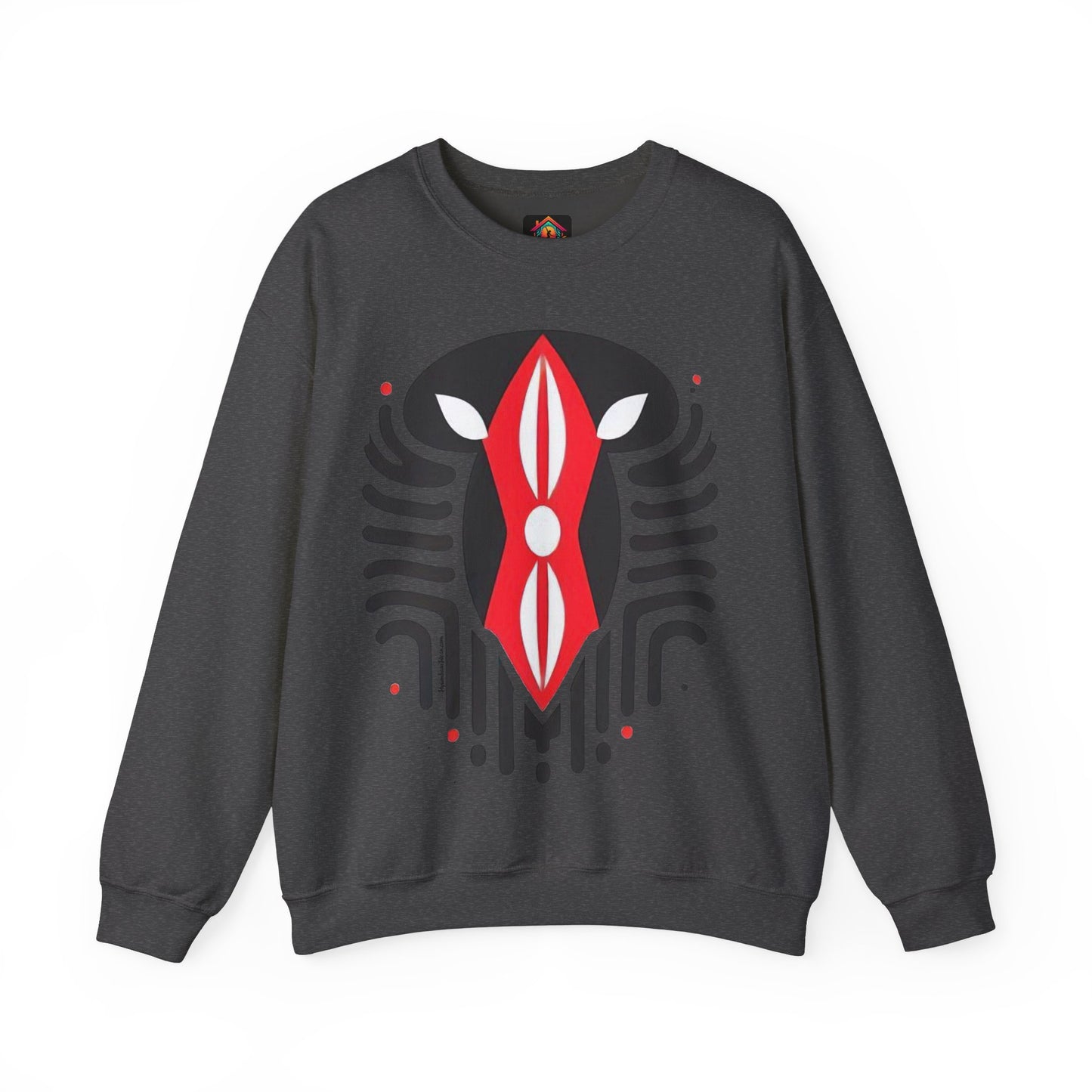 Kenyan Shield Unisex Heavy Blend™ Crewneck Sweatshirt