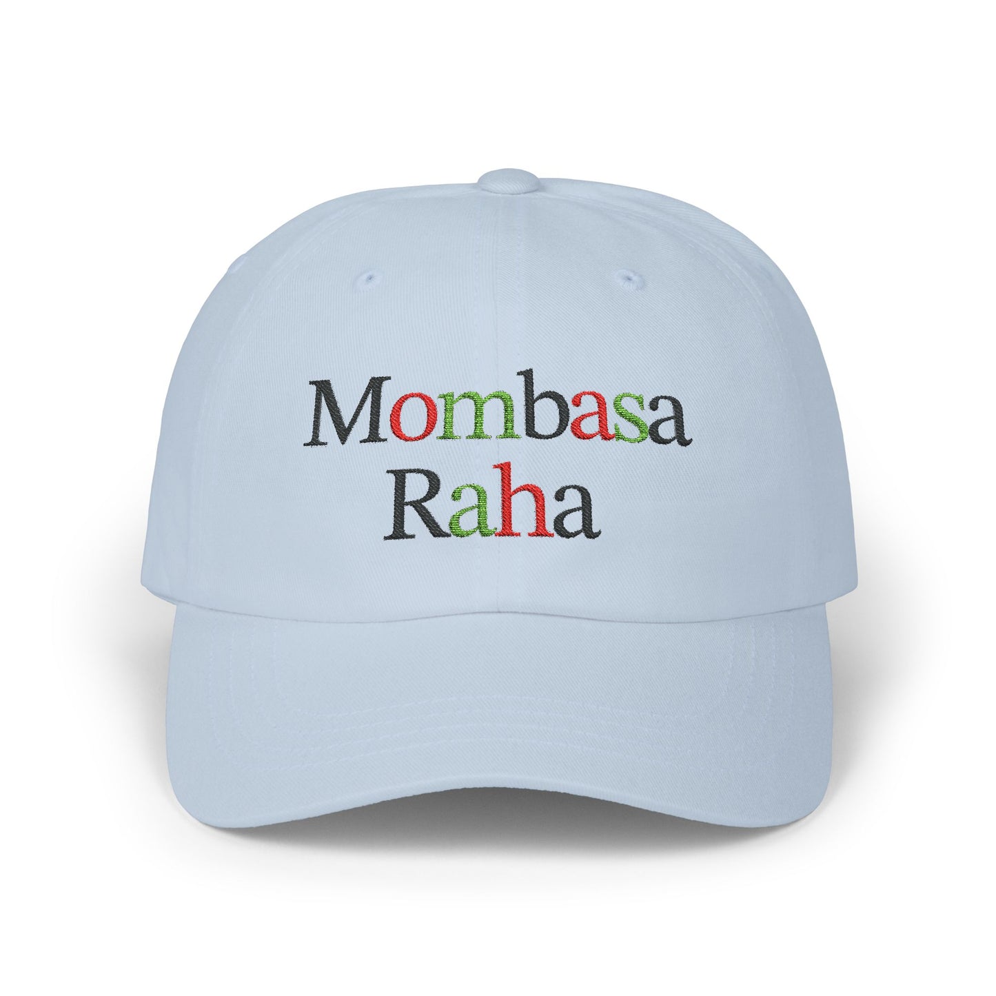 Mombasa Raha Embroidered Cap in Multi-Color