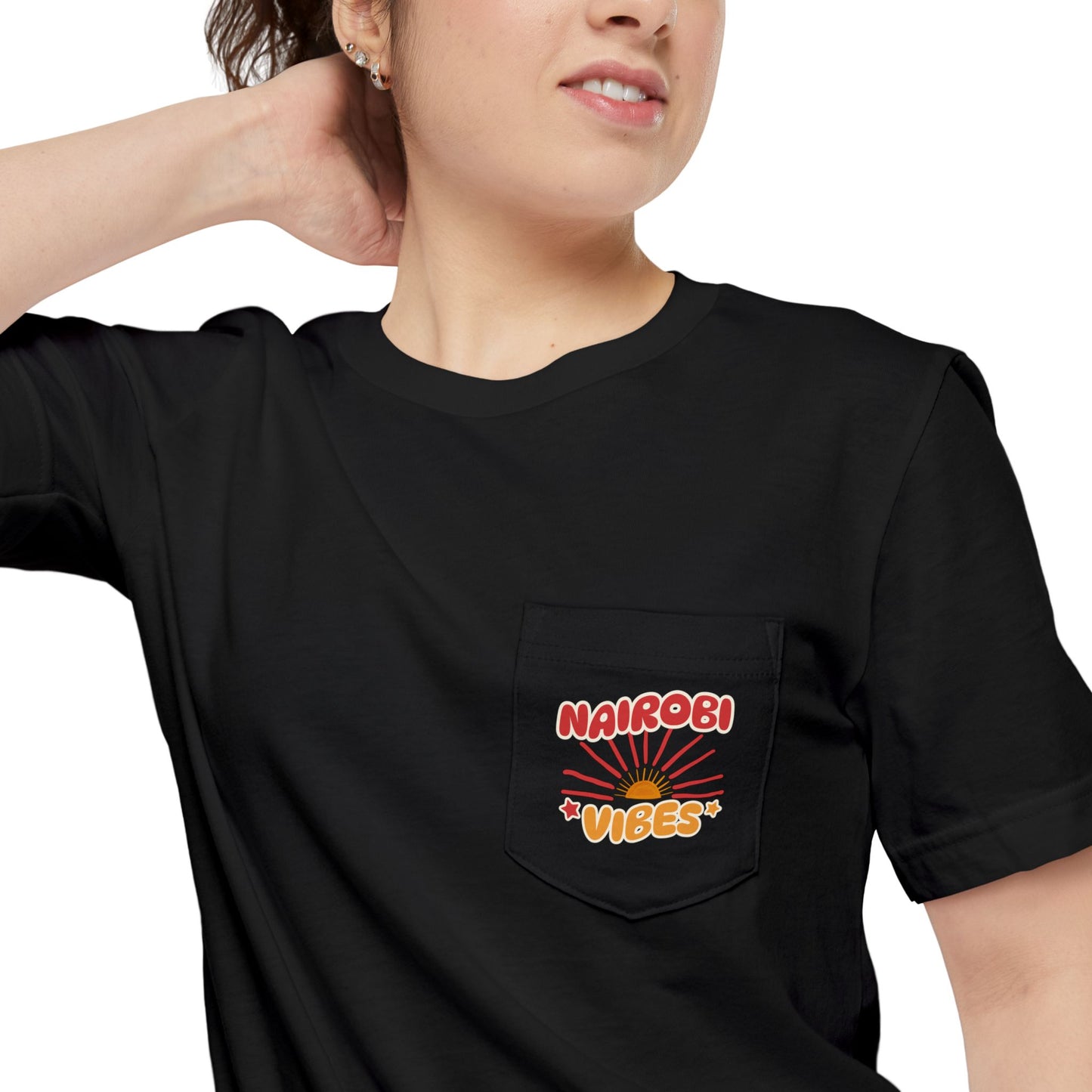 Nairobi Vibes Pocket T-shirt