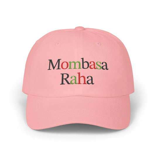 Mombasa Raha Embroidered Cap in Multi-Color