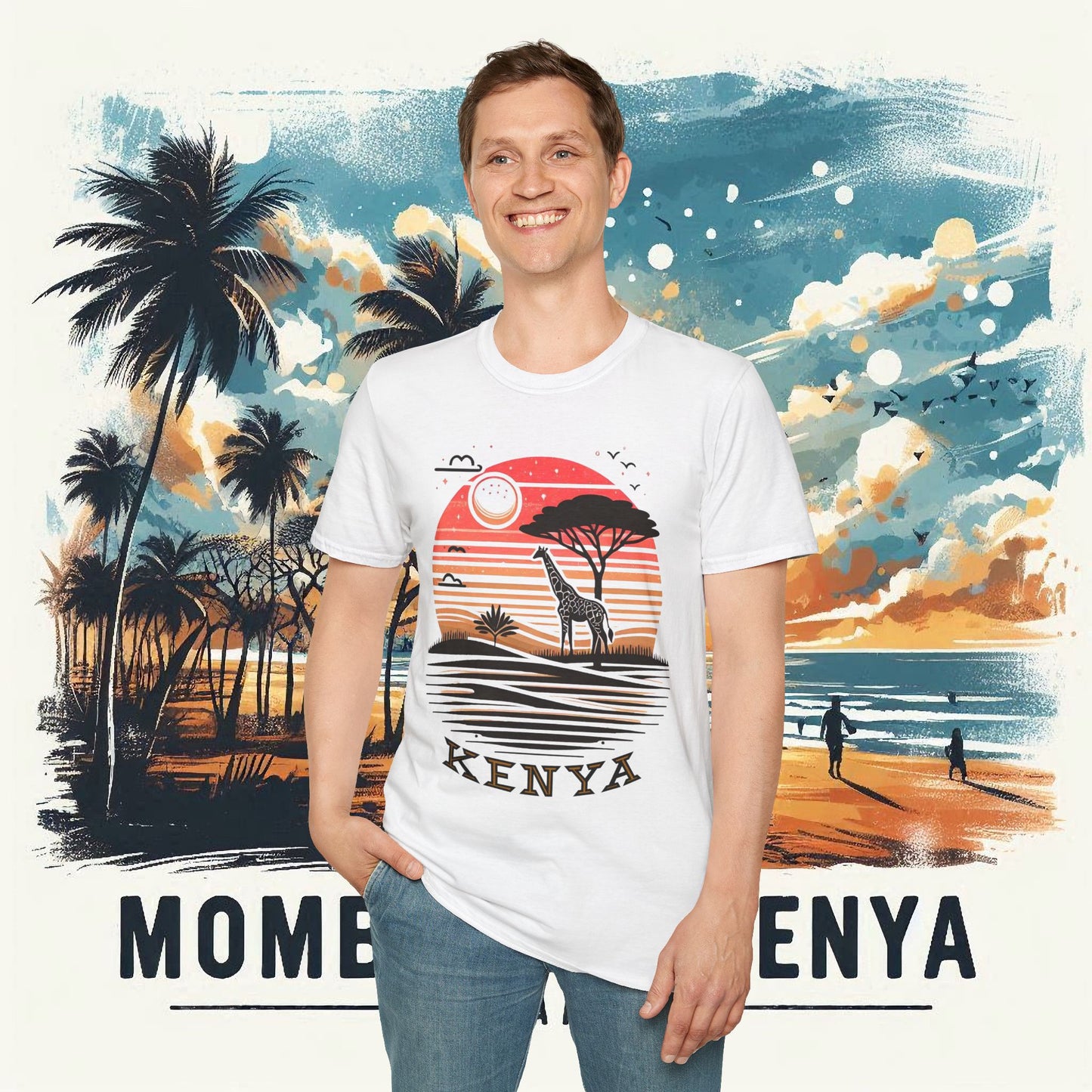 Kenya SavanUnisex Softstyle T-Shirt