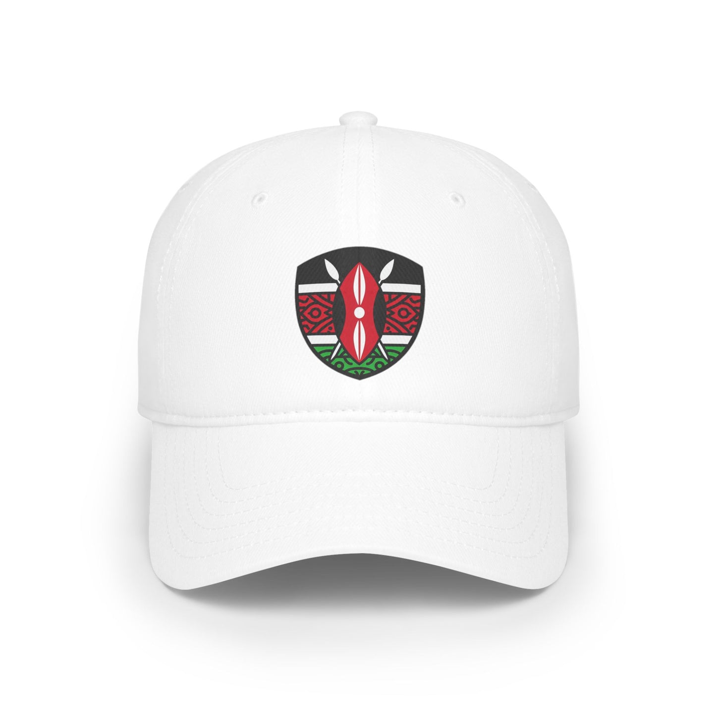 Kenyan Shield Design Baseball Cap
