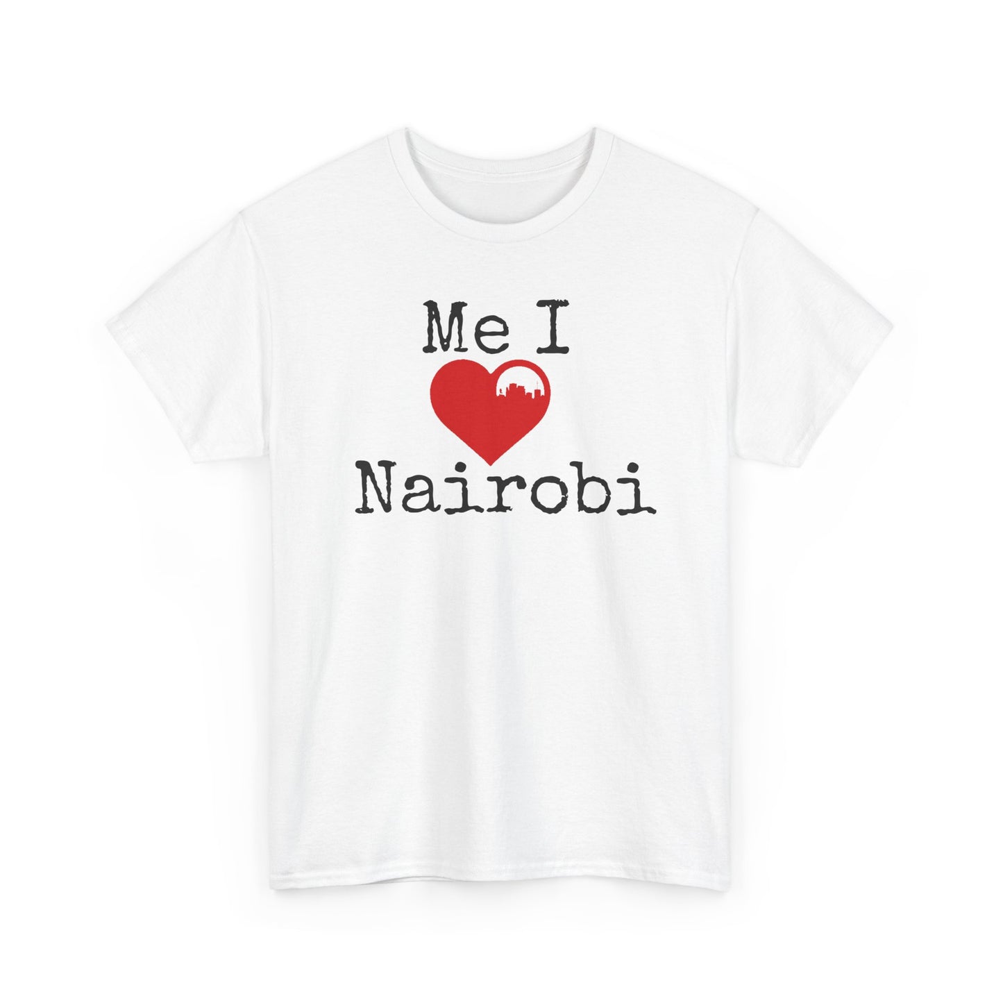I Love Nairobi T-Shirt — White City Pride Tee