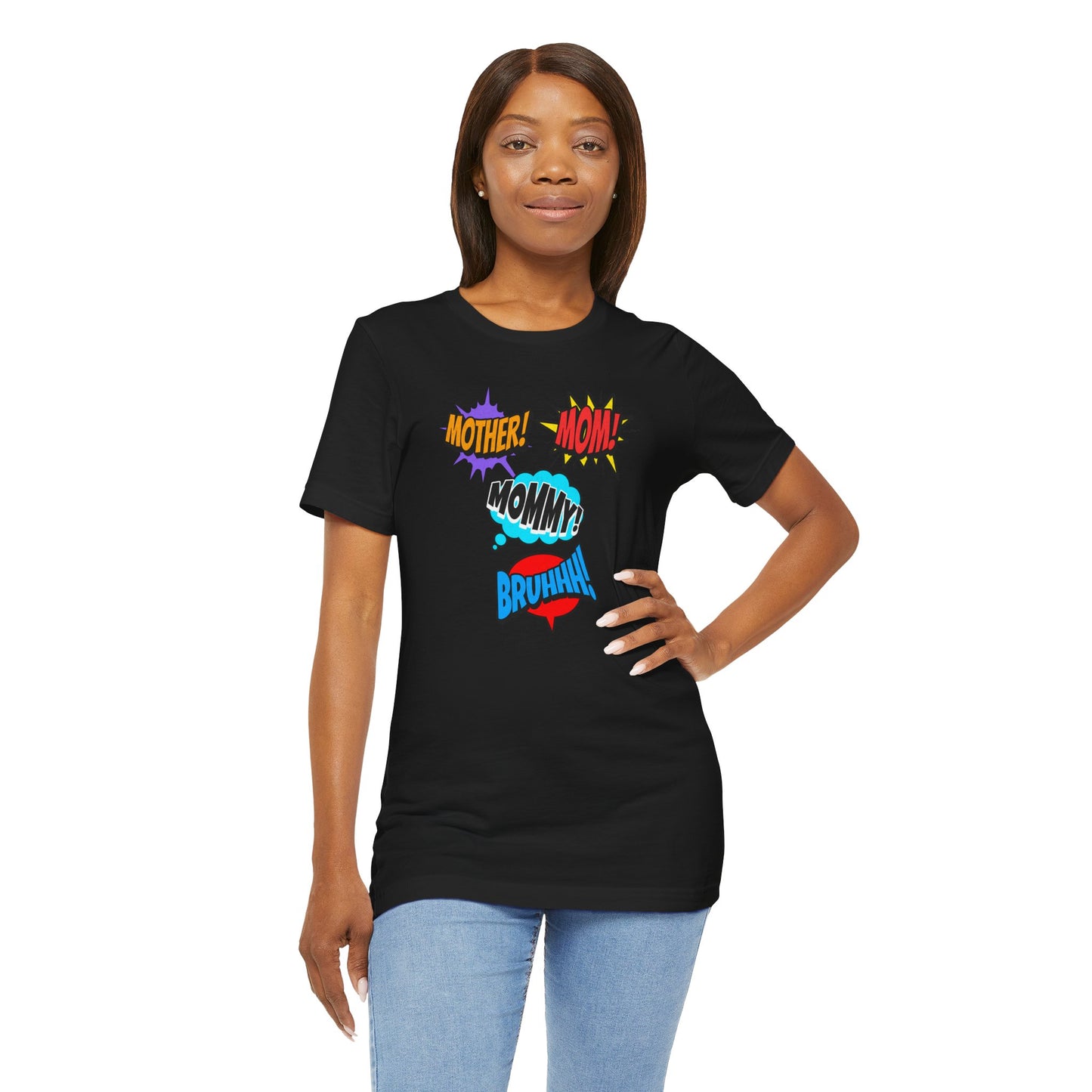 Mommy! Mom! Mother! Comic Pop Art T-Shirt — Funny Mother’s Day Gift