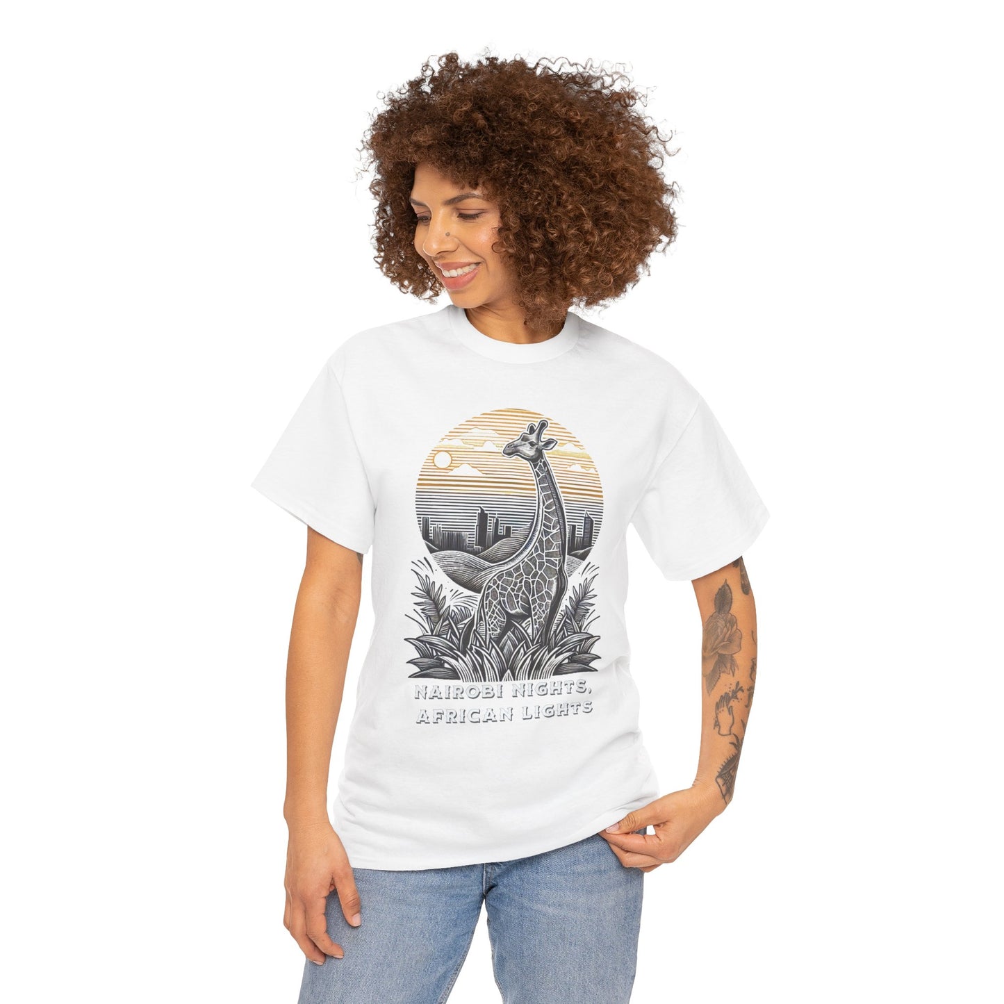 Nairobi Nights T-Shirt — African Lights Graphic Tee
