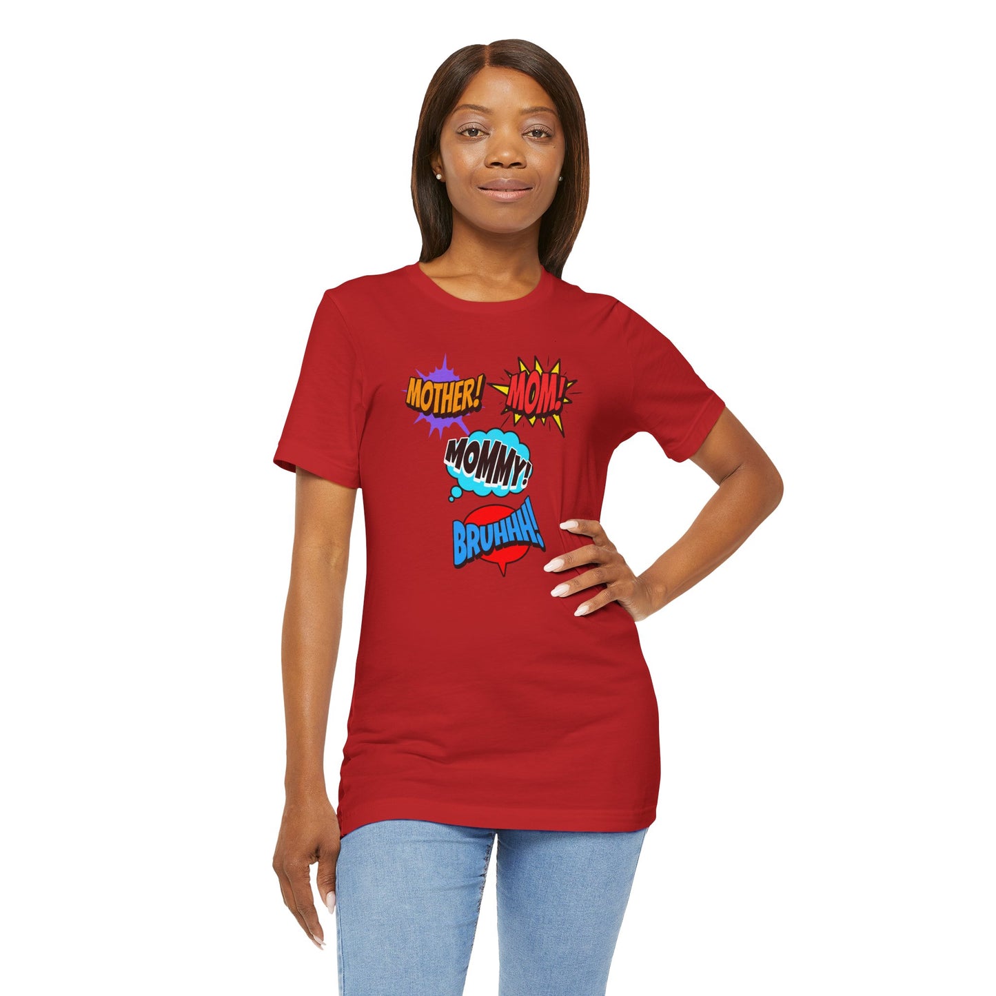 Mommy! Mom! Mother! Comic Pop Art T-Shirt — Funny Mother’s Day Gift