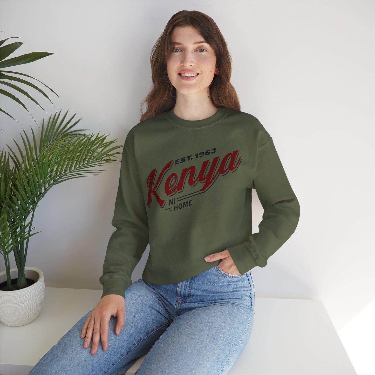 Kenya Ni Home Sweatshirt